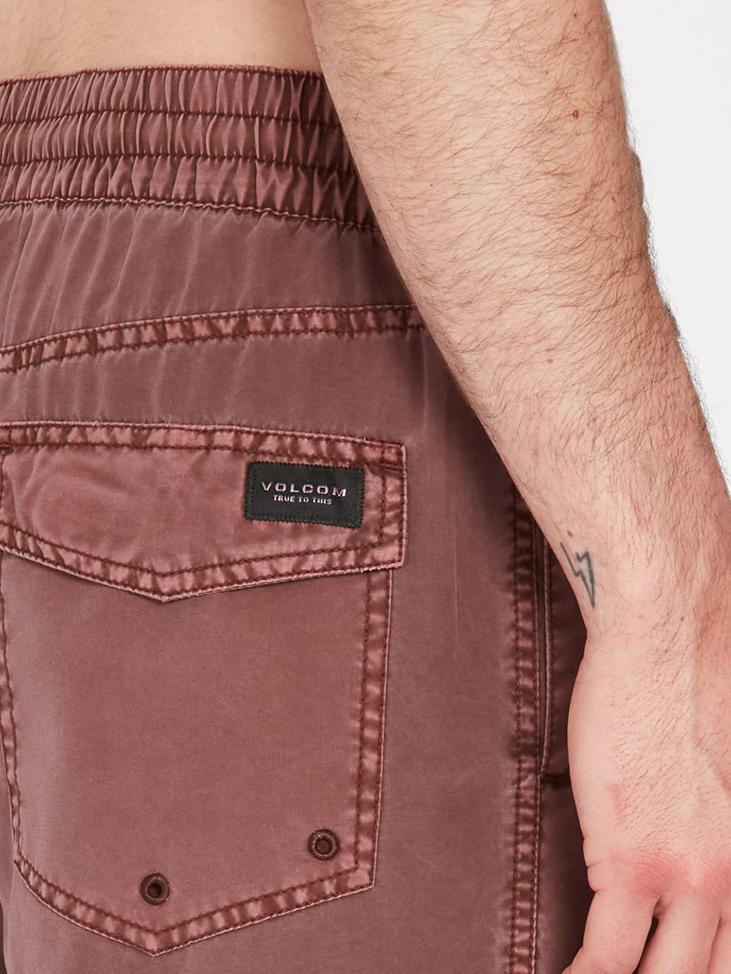 Boardshort Center 17" - BORDEAUX BROWN - Image 6