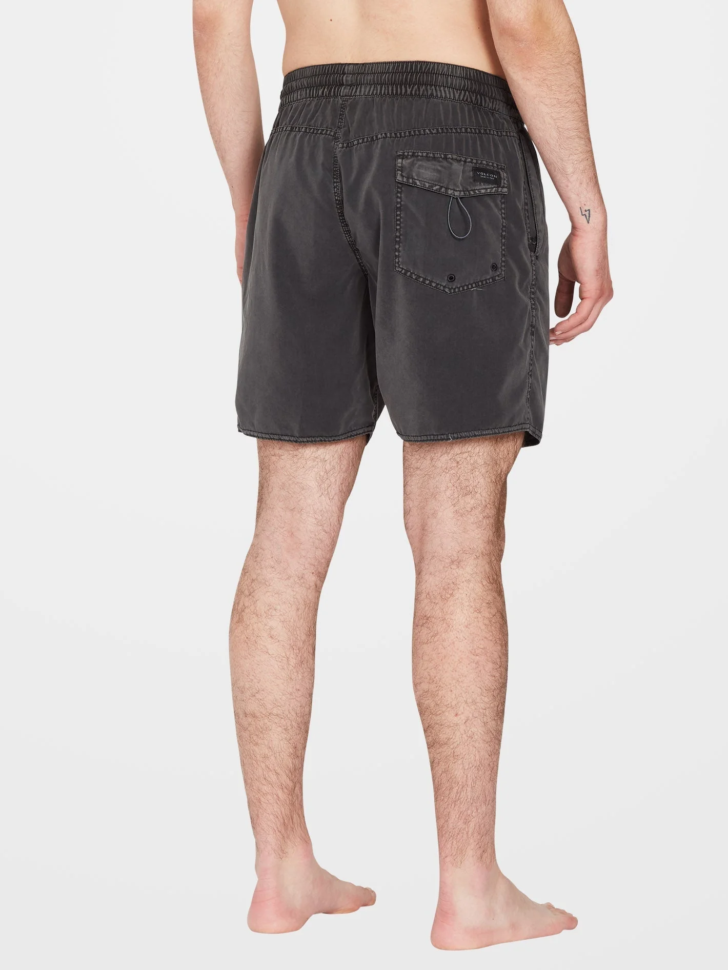 Boardshort Center Trunk 17" - BLACK - Image 2