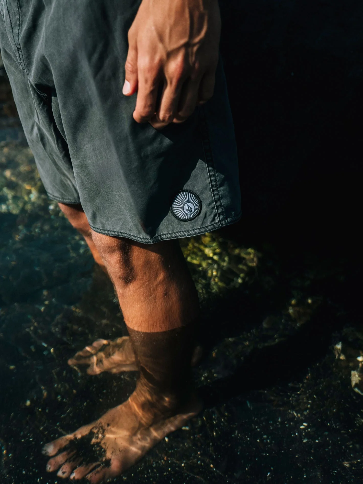 Boardshort Center Trunk 17" - DARK SLATE - Image 4