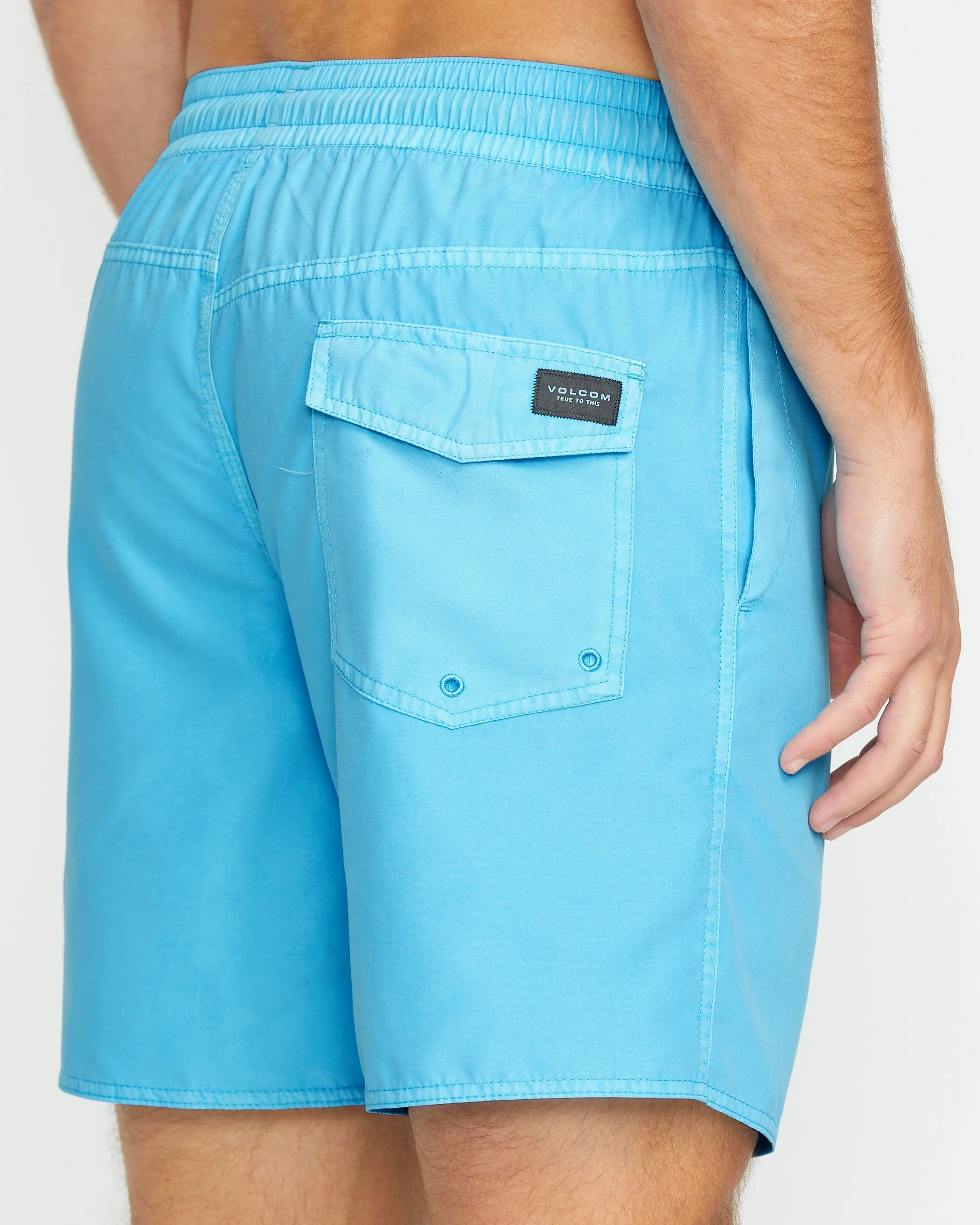 Boardshort Center Trunk 17" - RESIN BLUE - Image 4