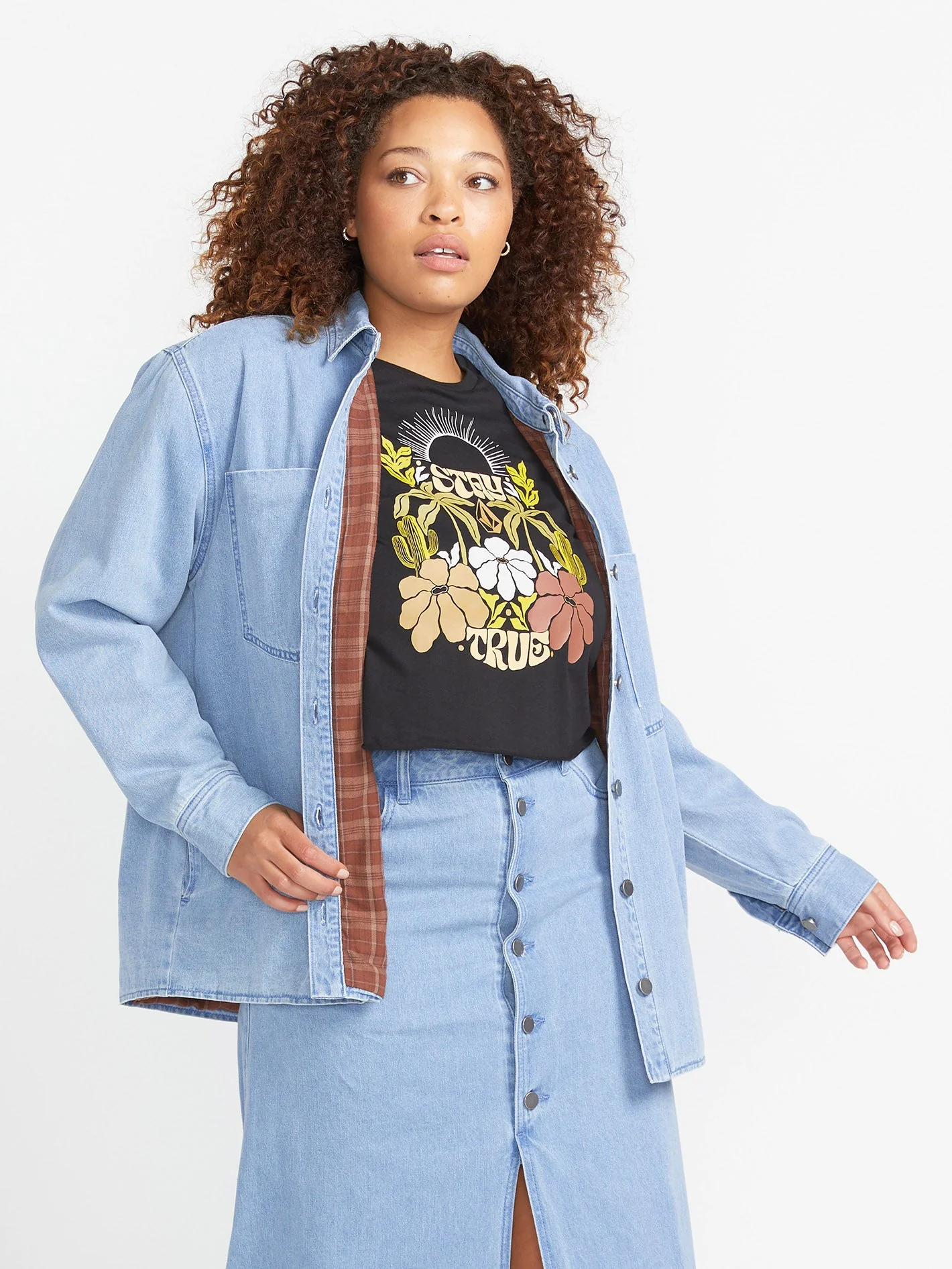 Veste Chill Trap Shacket - CHINA BLUE - Image 2