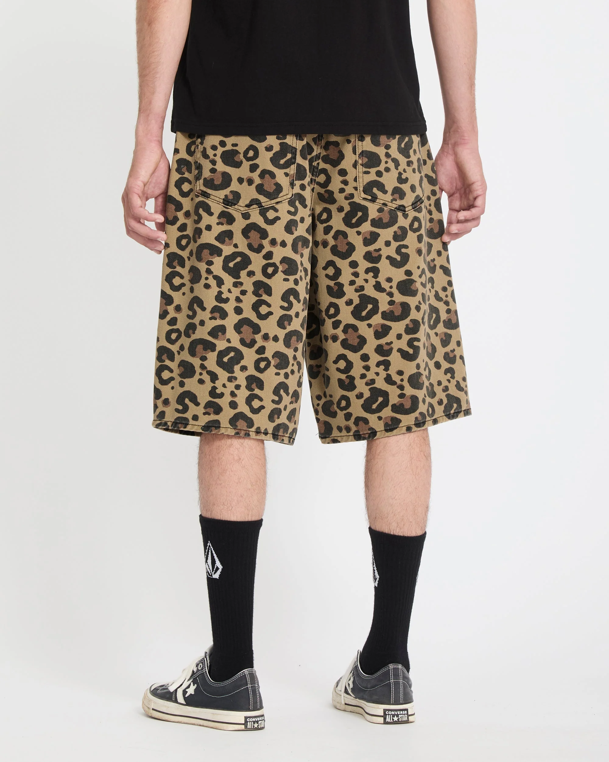 Short en denim Chillow 24" - Cheetah - Image 2