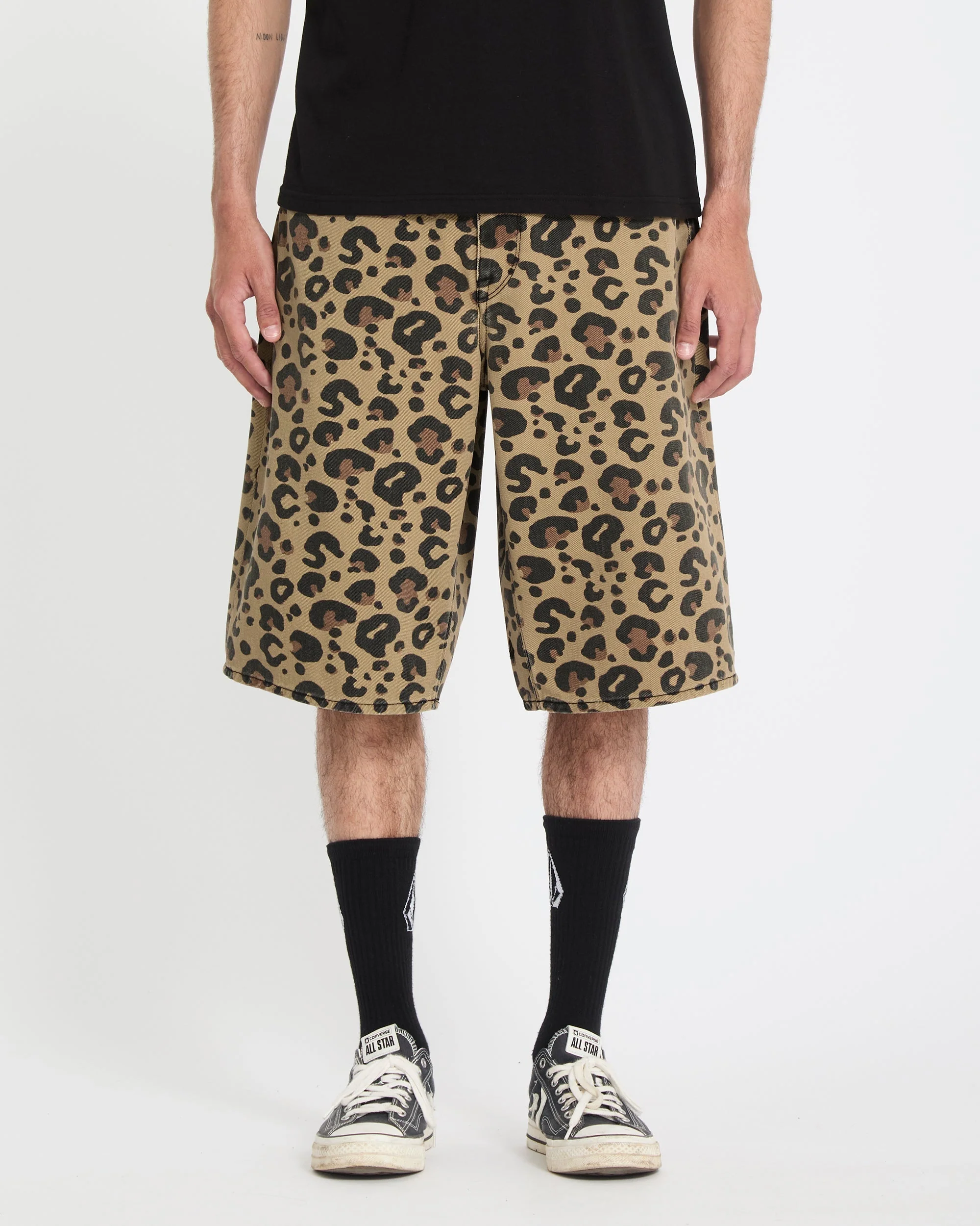 Short en denim Chillow 24" - Cheetah - Image 3