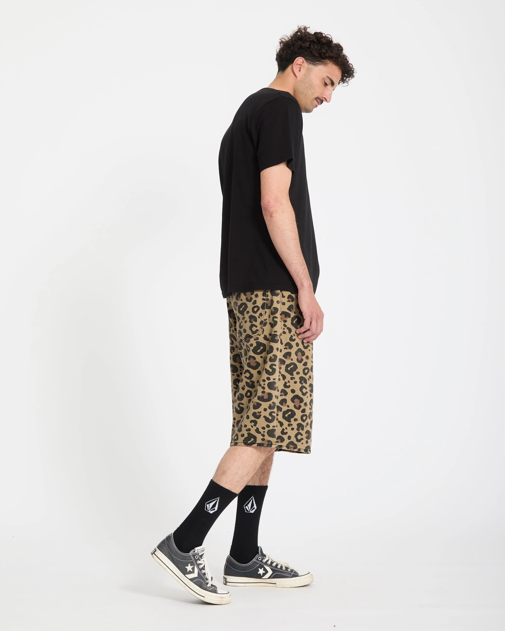 Short en denim Chillow 24" - Cheetah - Image 9