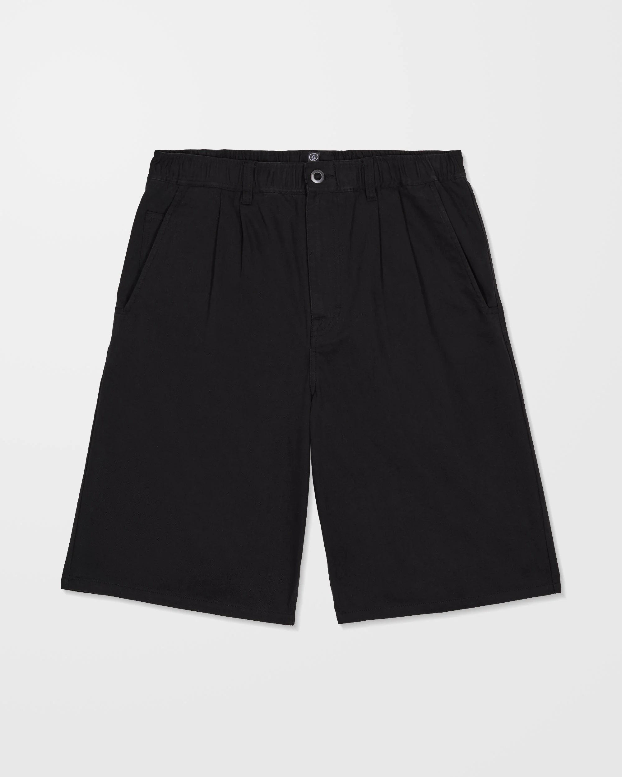 Short Chillow Pleat 24" chino - Black - Image 7