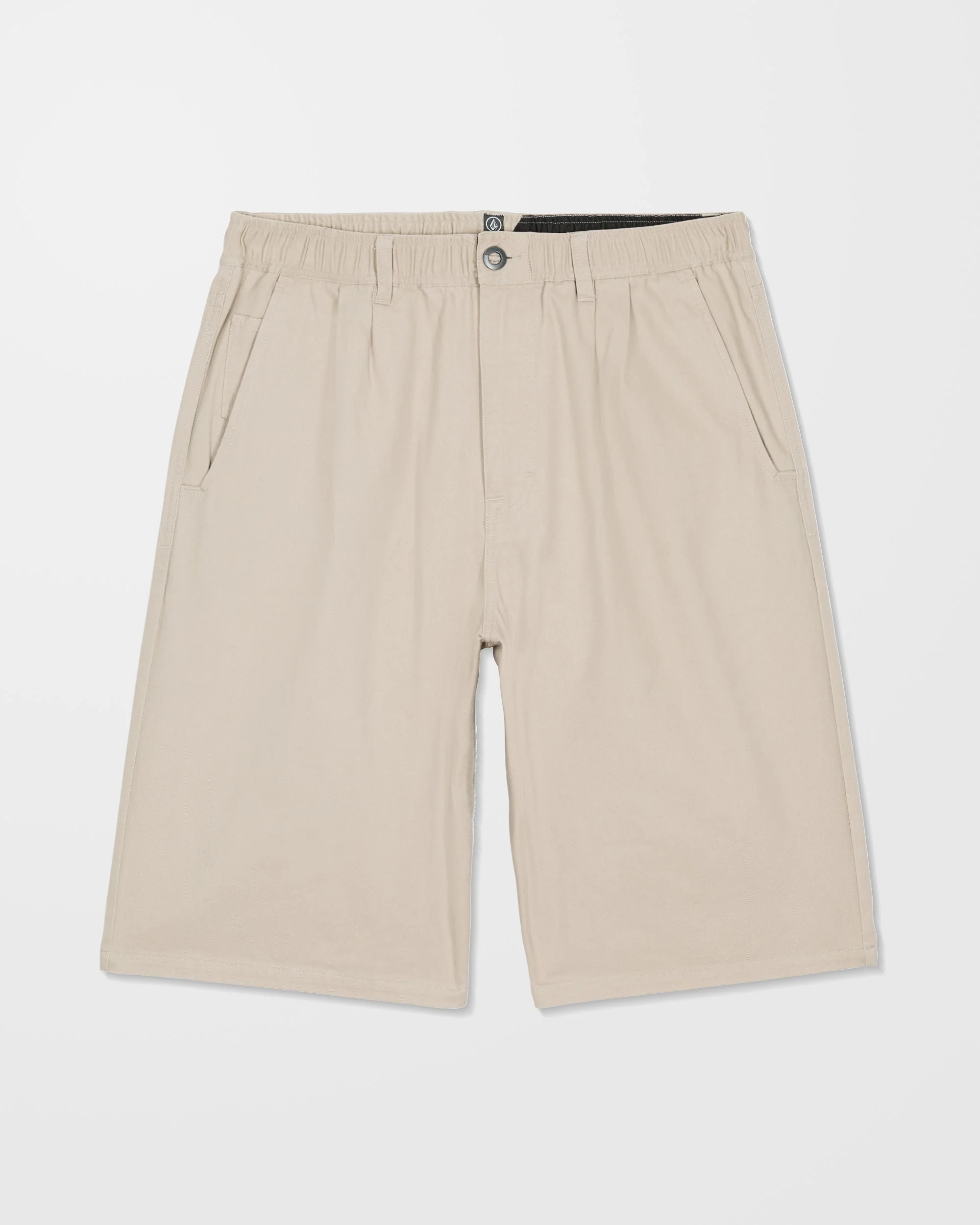 Short Chillow Pleat 24" chino - Light Khaki - Image 10