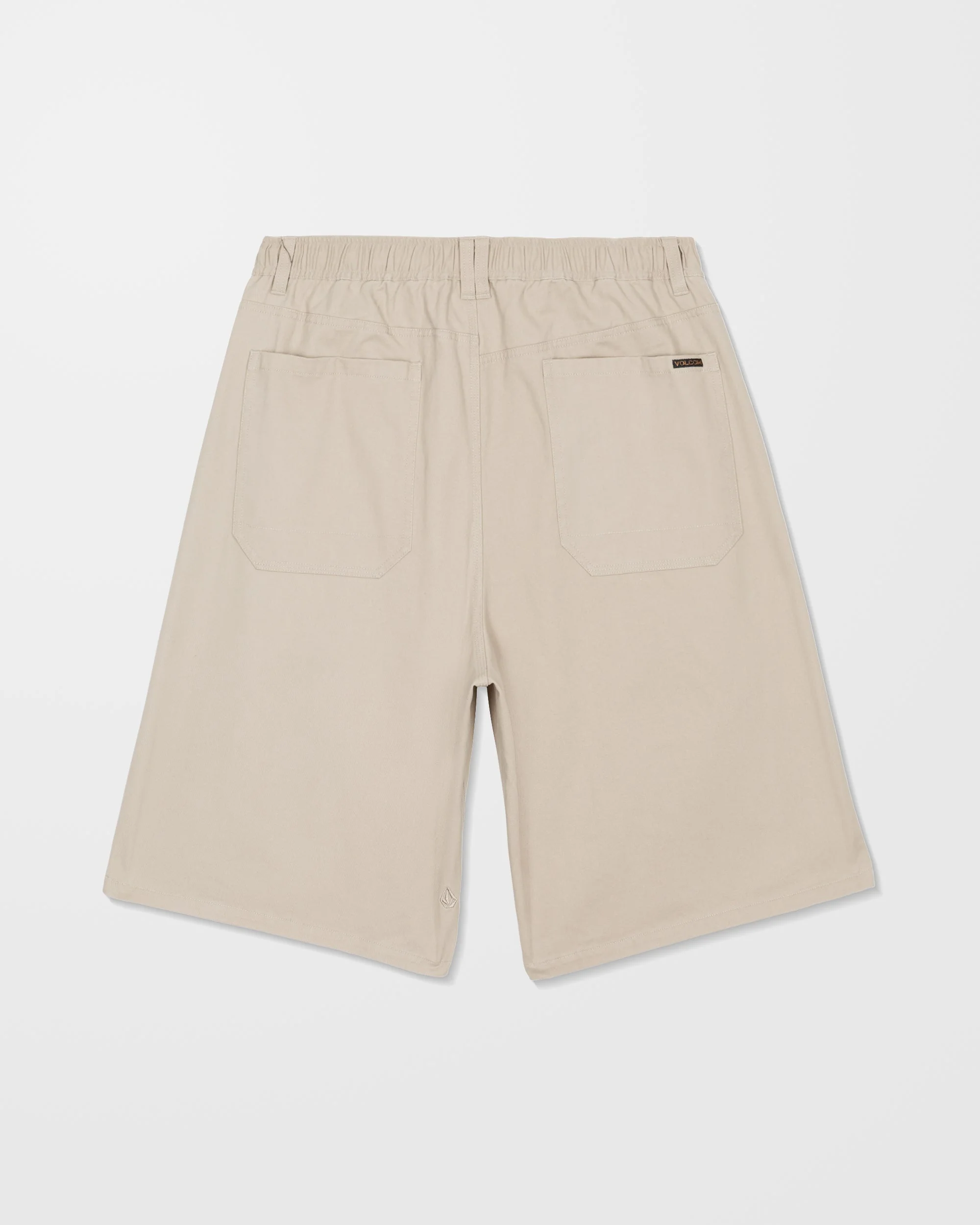 Short Chillow Pleat 24" chino - Light Khaki - Image 11