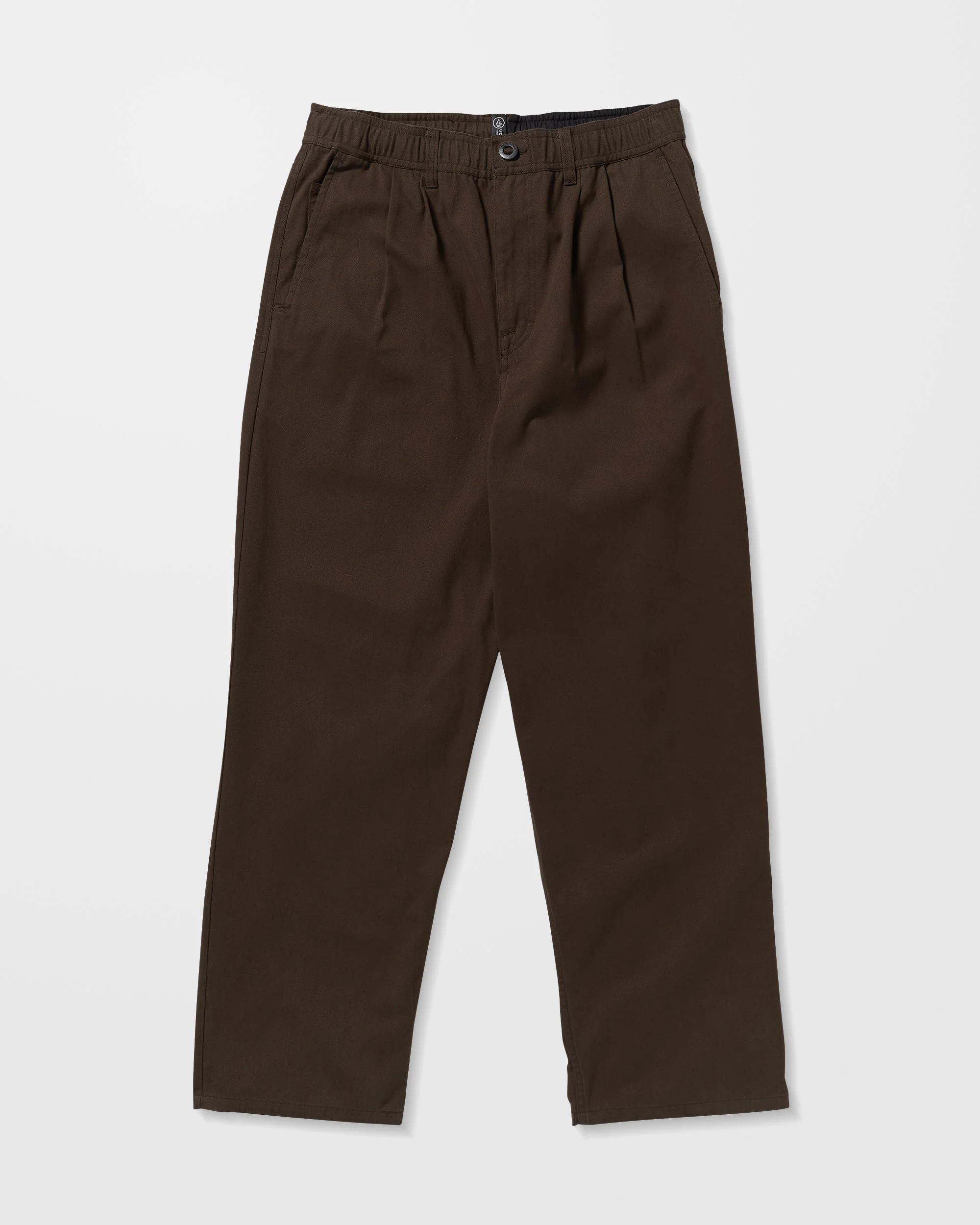 Pantalon À Taille Élastique Chillow Pleat - Cacao - Image 6