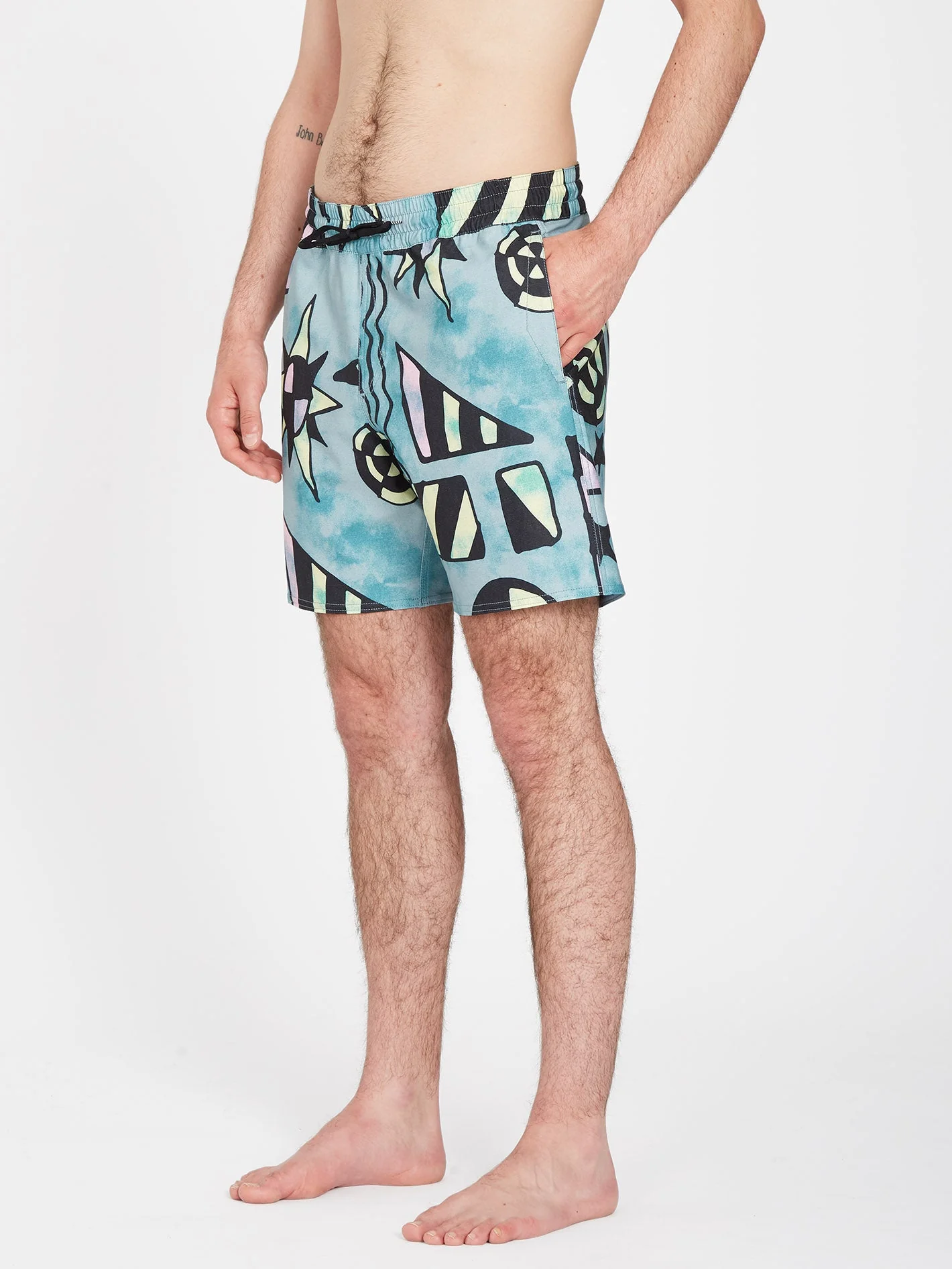 Boardshort Chlorine Killer Stoney 17" - TEMPLE TEAL - Image 5