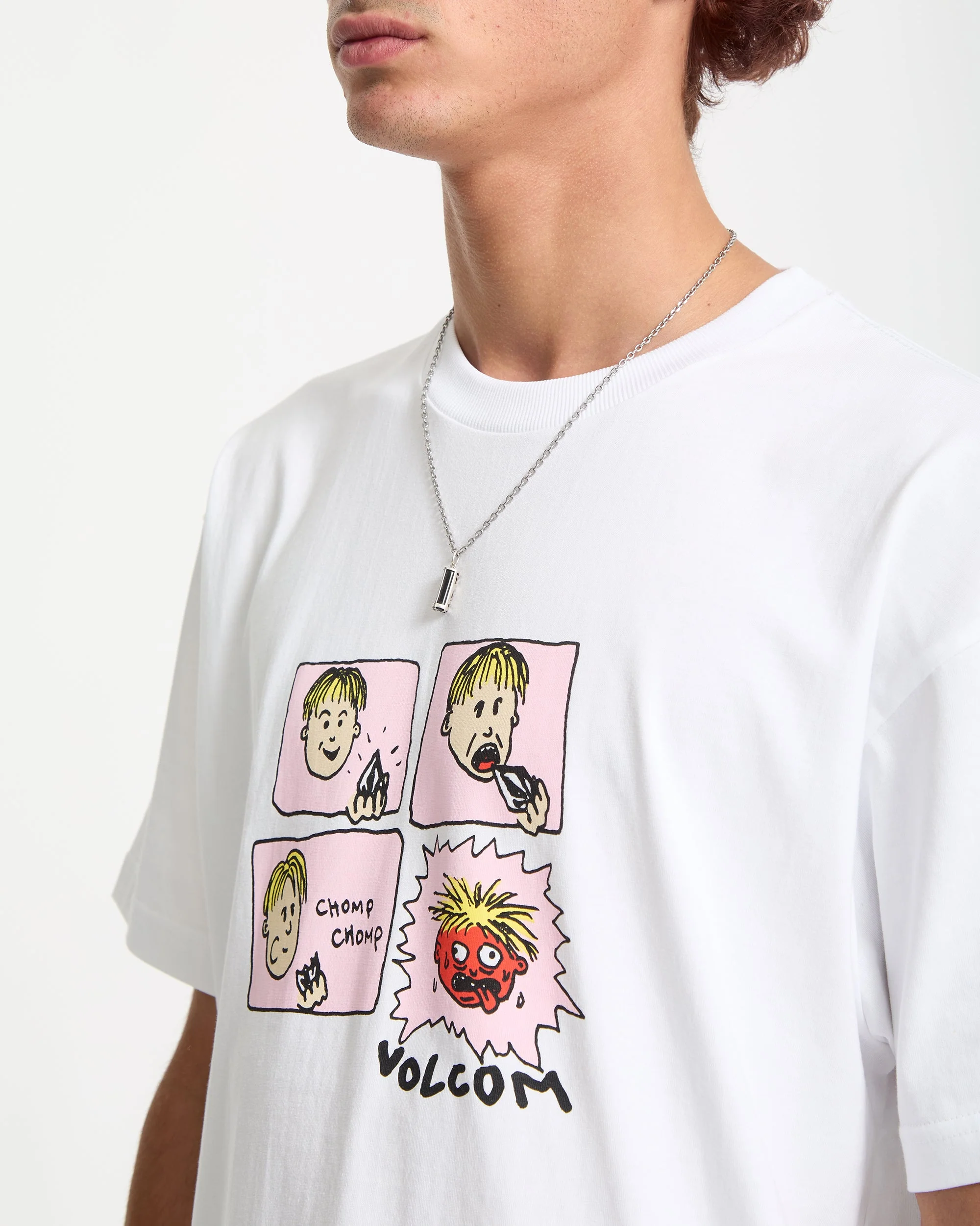 T-Shirt Chomp Chomp - White - Image 3