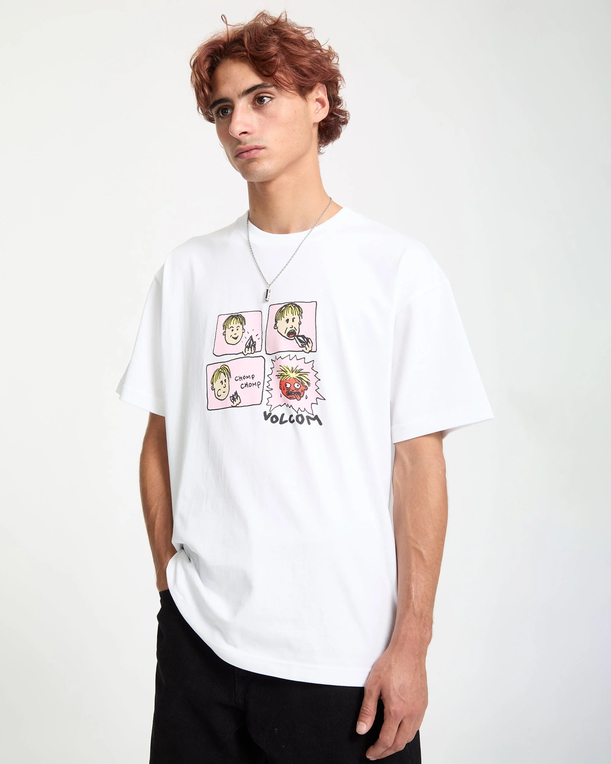 T-Shirt Chomp Chomp - White - Image 4