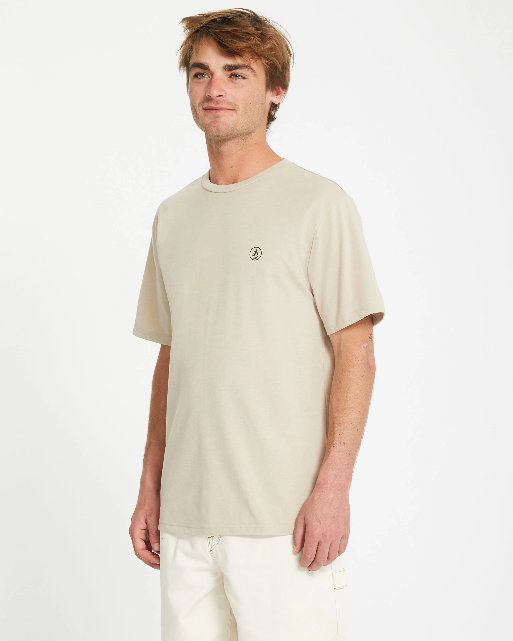 T-shirt Circle Blanks - LIGHT KHAKI - Image 6