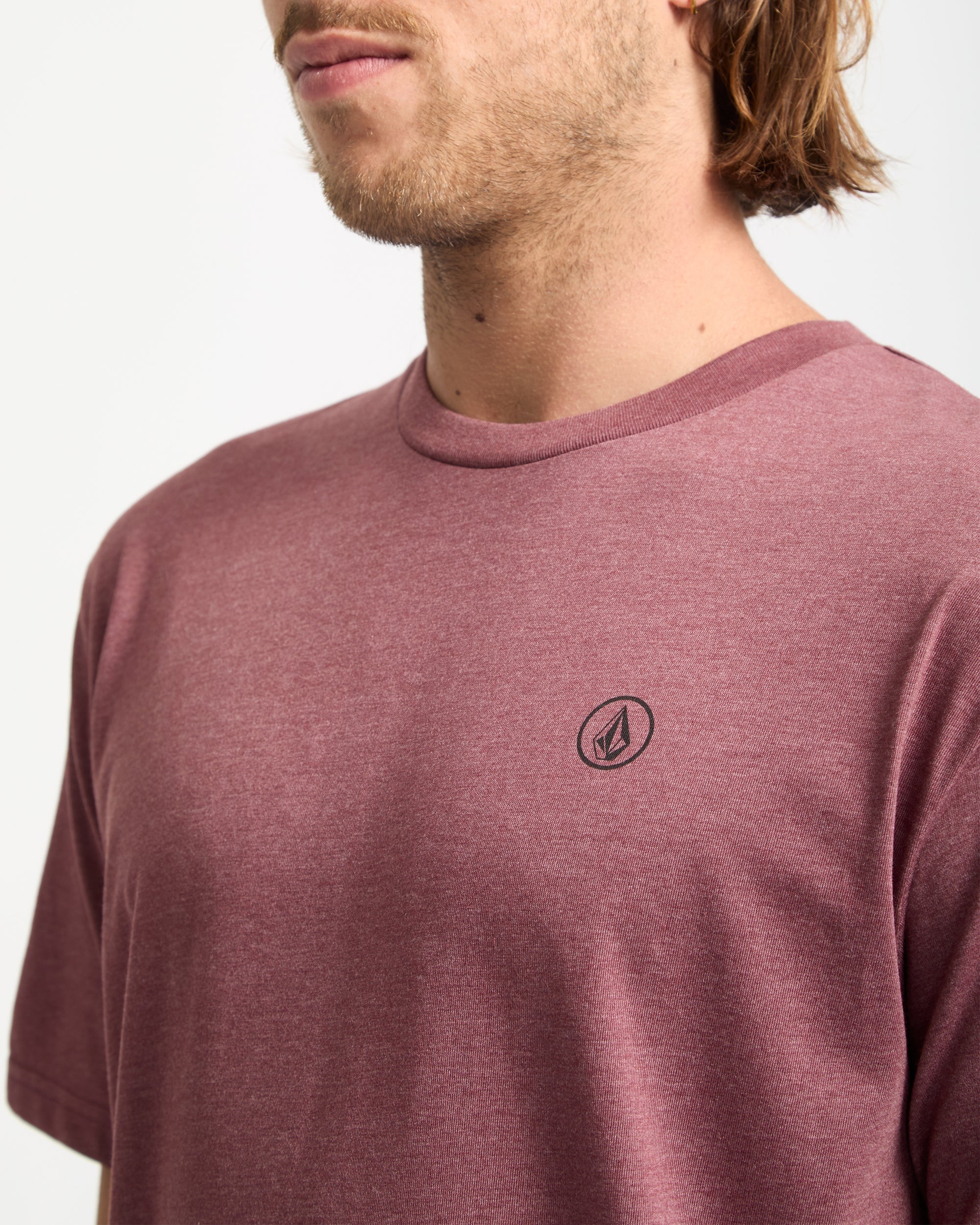 T-Shirt Circle Blanks - Merlot - Image 3