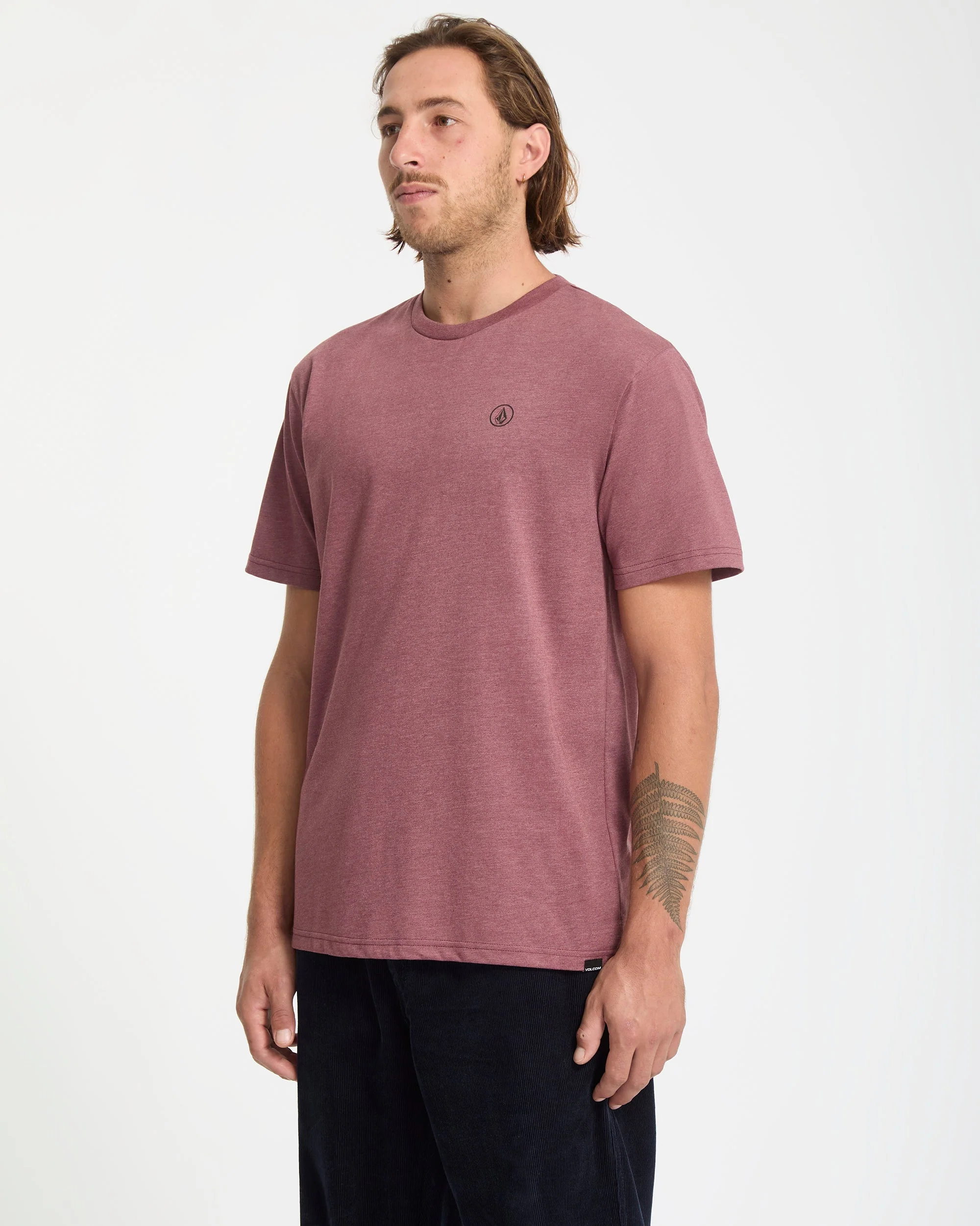 T-Shirt Circle Blanks - Merlot - Image 6