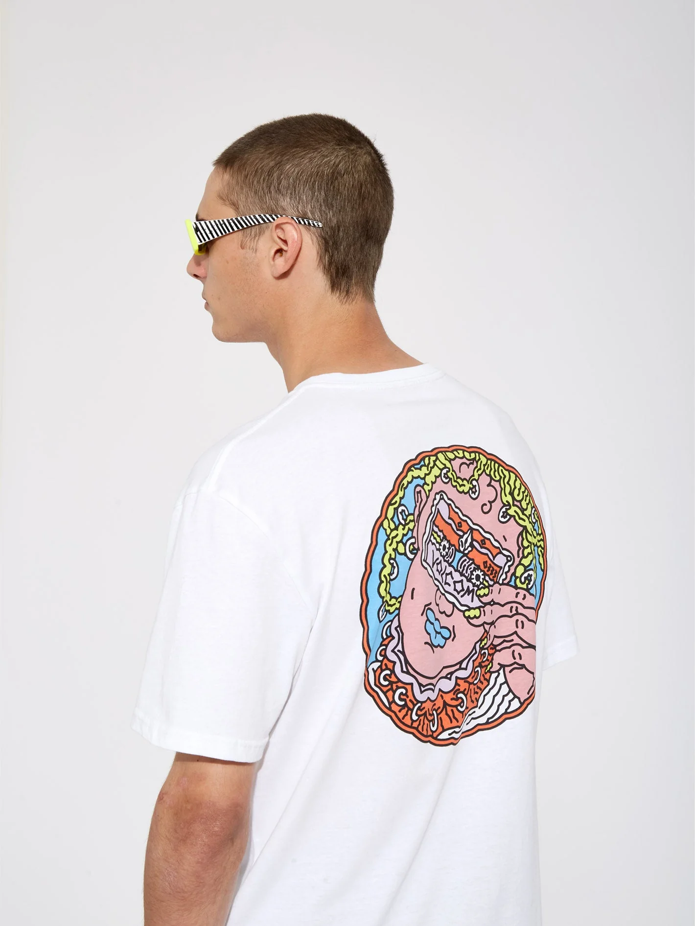 T-shirt Connected Minds - WHITE