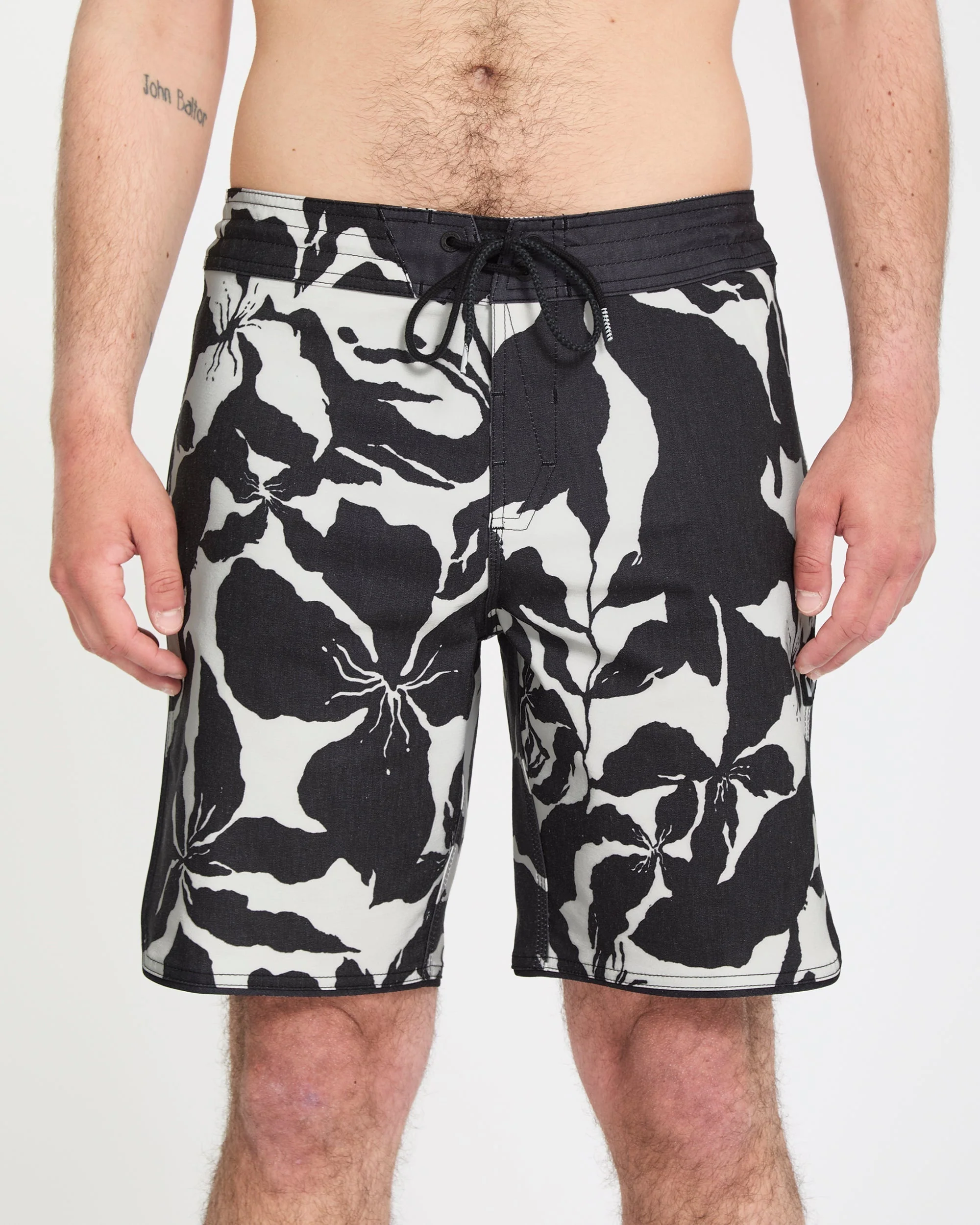 Boardshort Contact Scallop Stoney 19" - Off White - Image 4