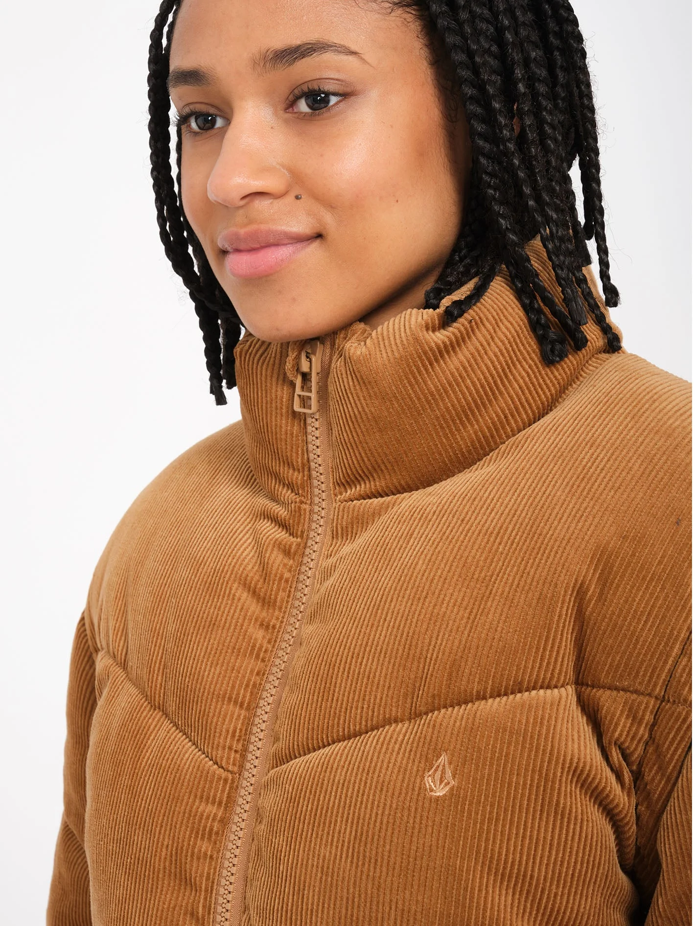 Veste doudoune Cord'N Puff - VINTAGE BROWN - Image 4