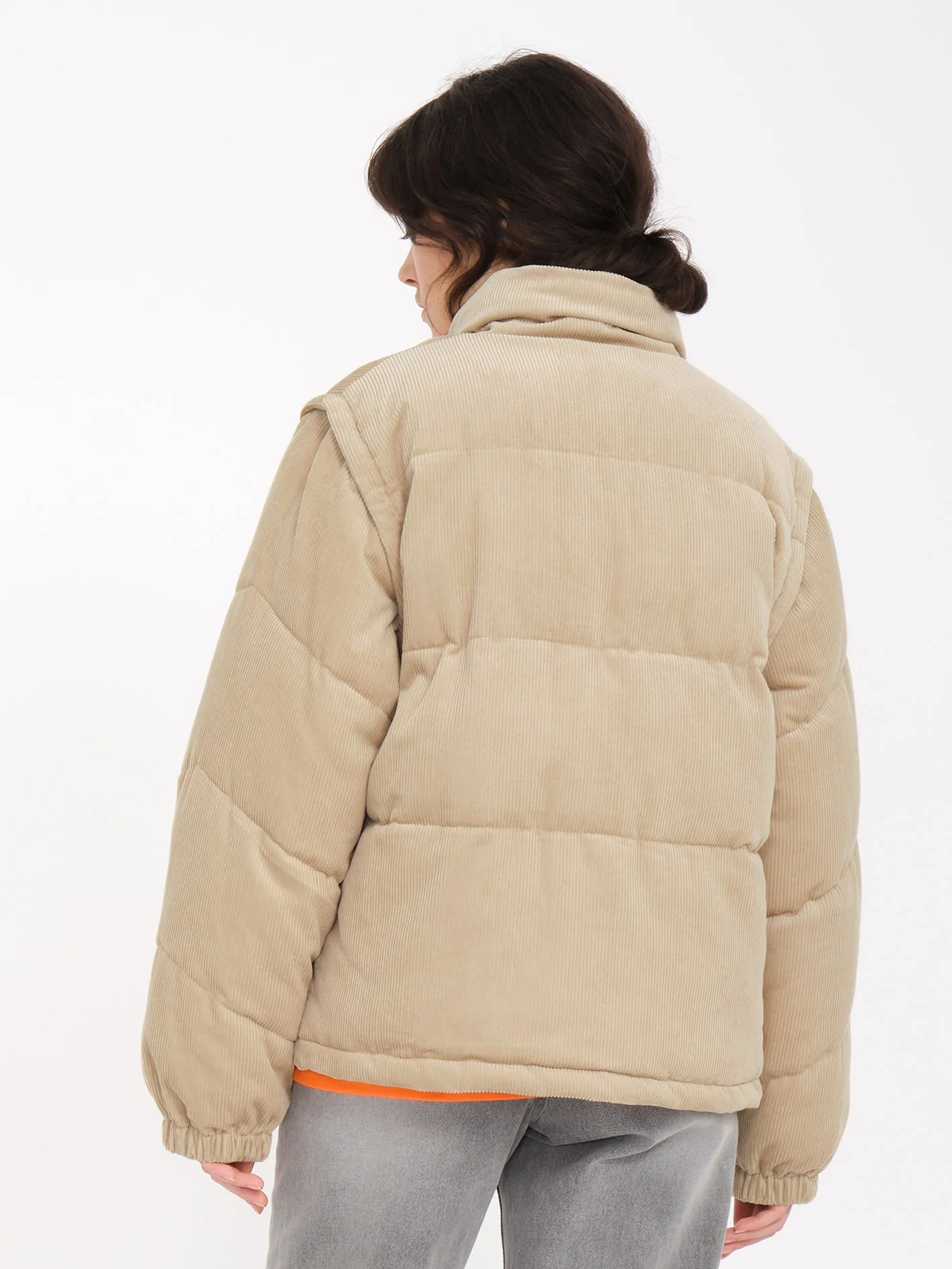 Doudoune Cord'N Puff - KHAKI - Image 2