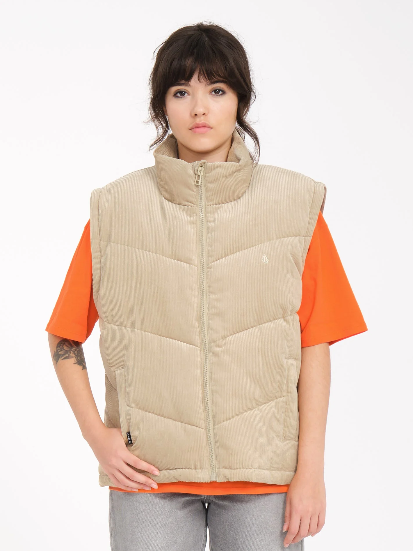 Doudoune Cord'N Puff - KHAKI - Image 4