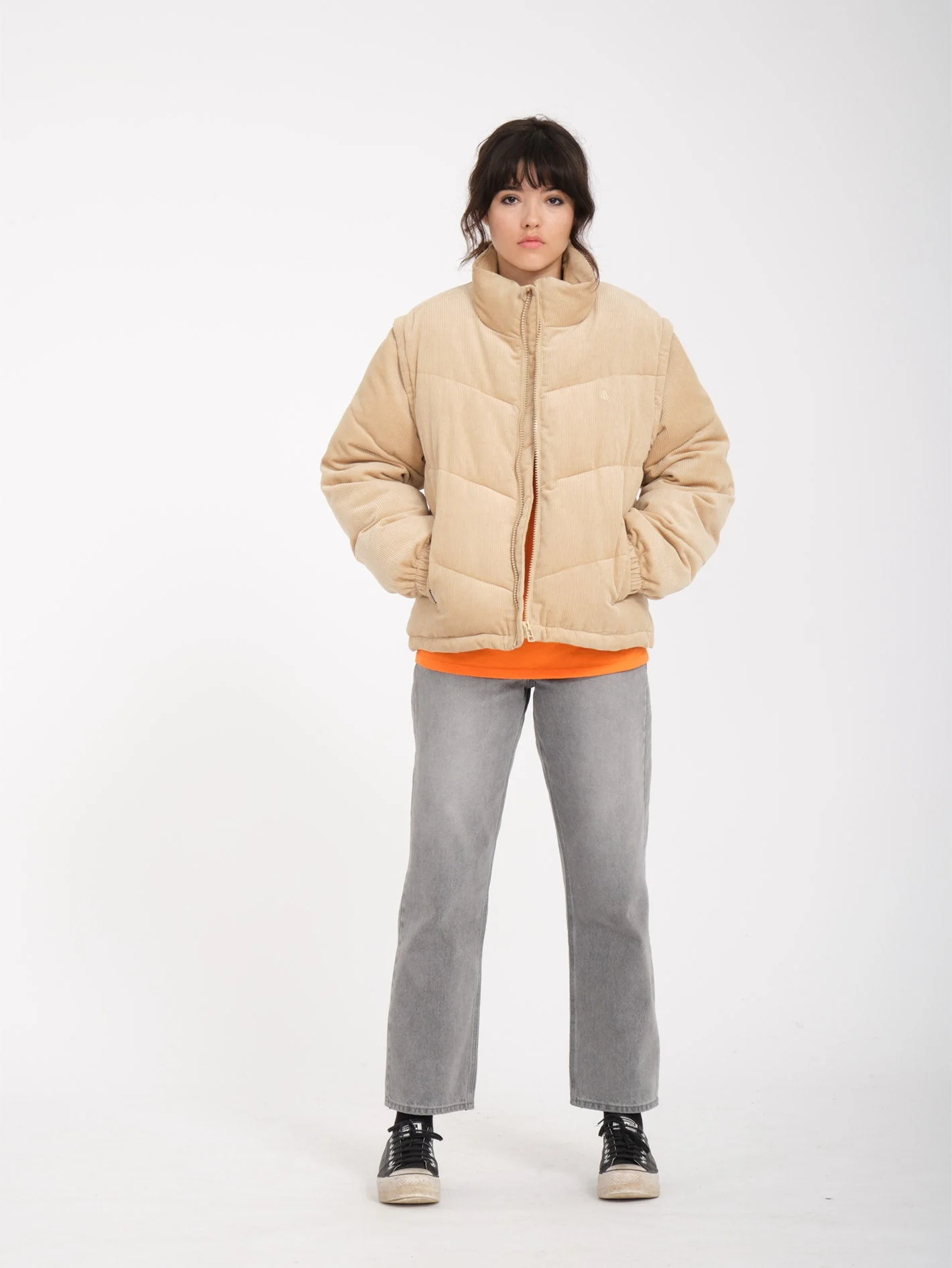 Doudoune Cord'N Puff - KHAKI - Image 7