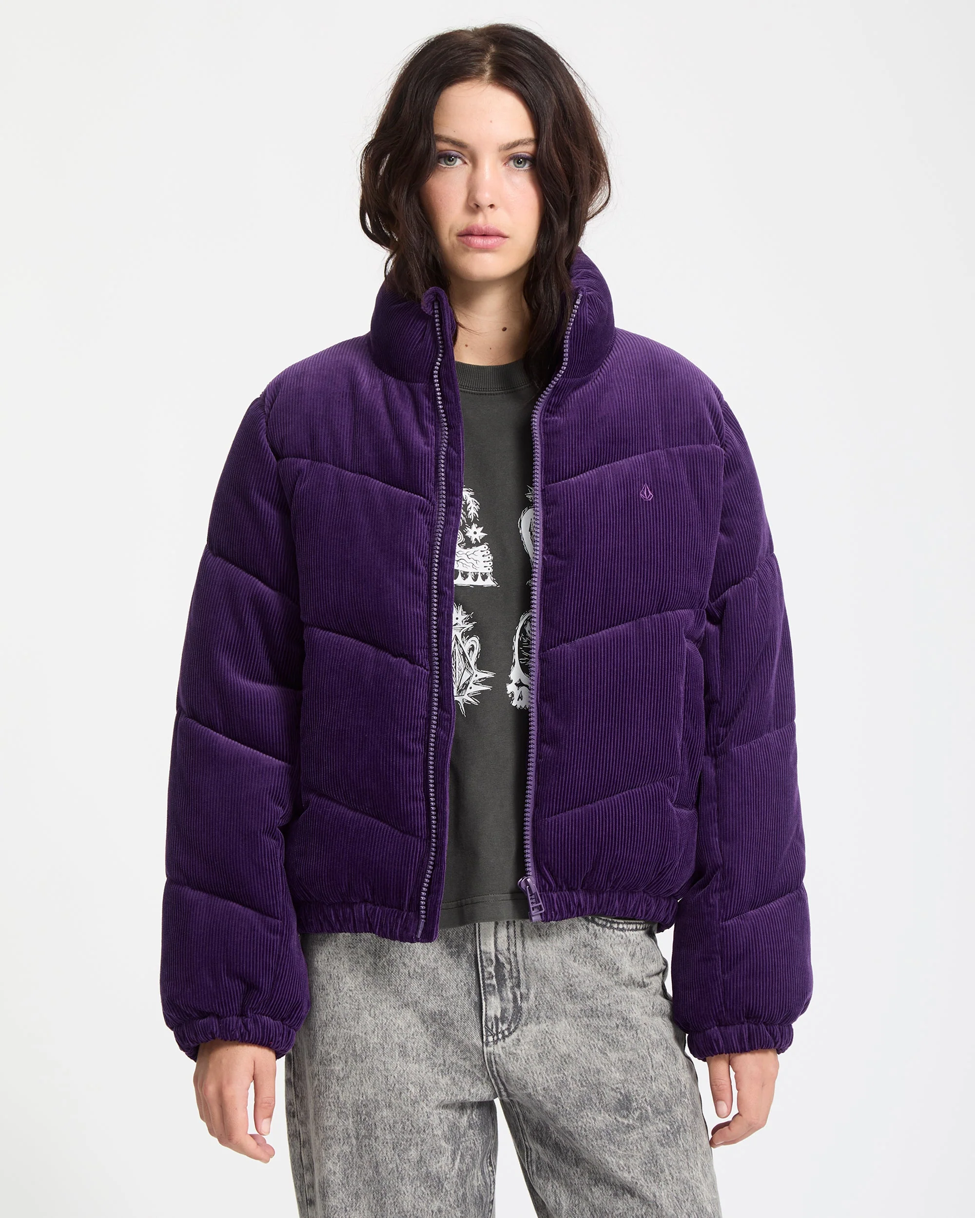 Veste Doudoune Cord'N Stone - Acai