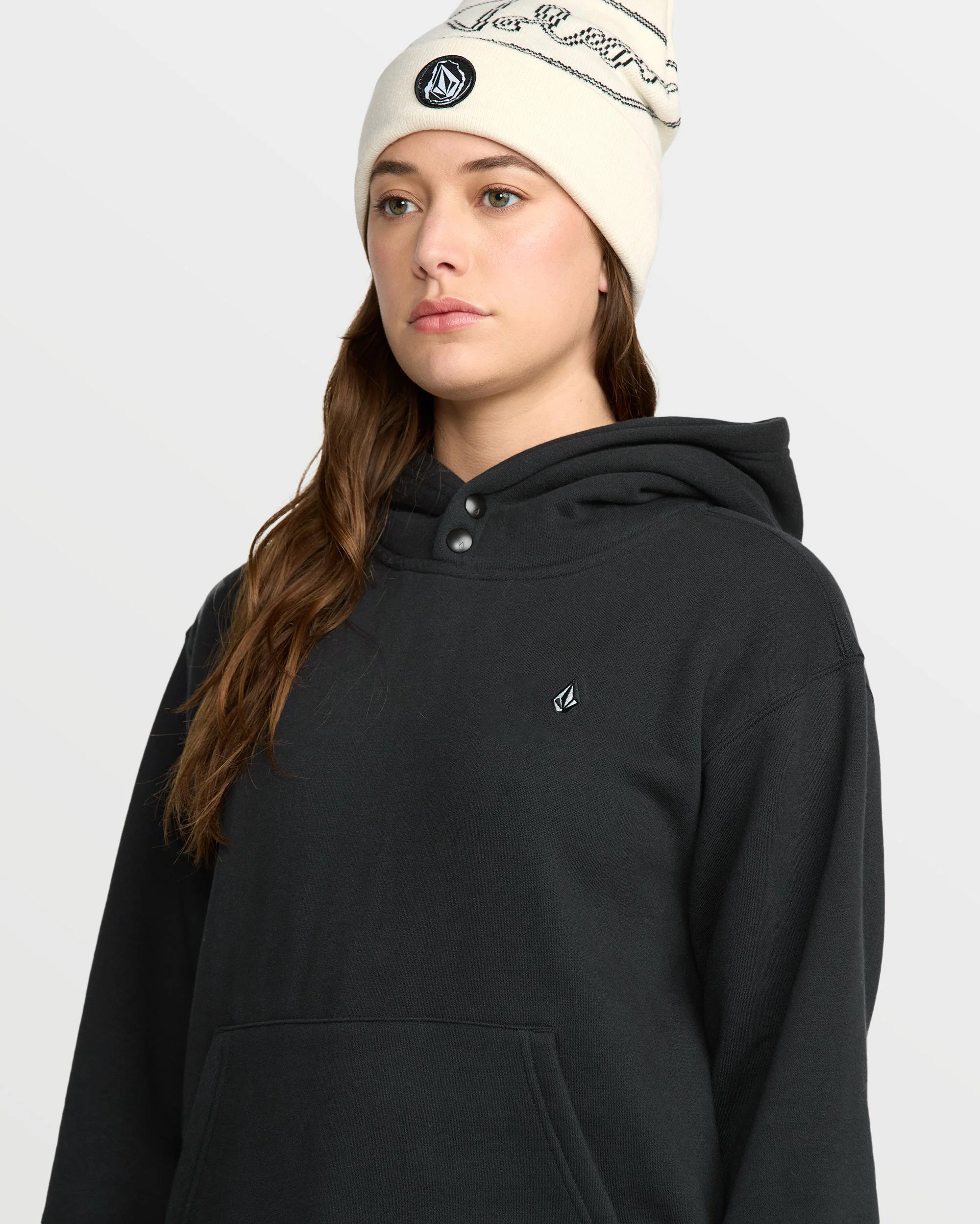 Sweat à capuche Costus Fleece - Black - Image 5