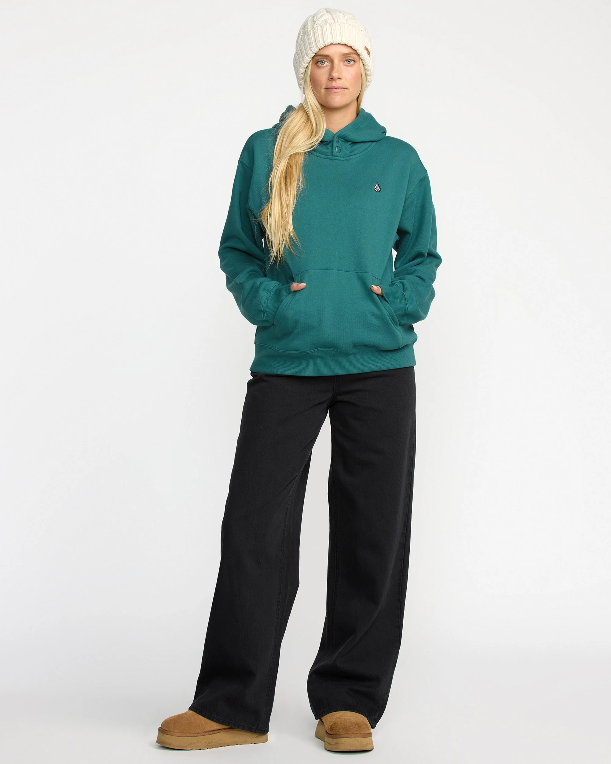 Sweat à capuche Costus Fleece - Atlantic Deep - Image 3