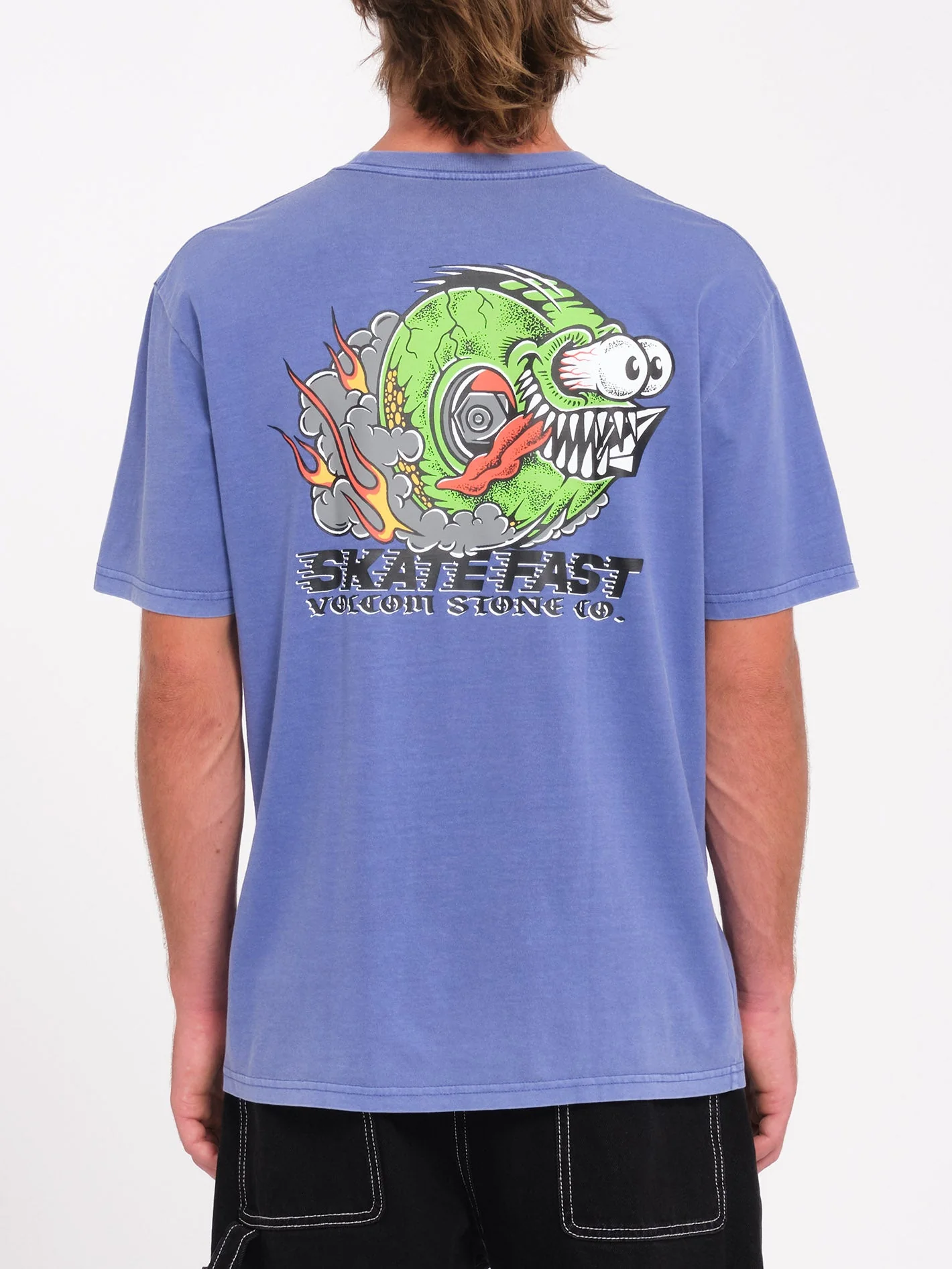 T-shirt Crazee Wheel - BALLPOINT BLUE - Image 3