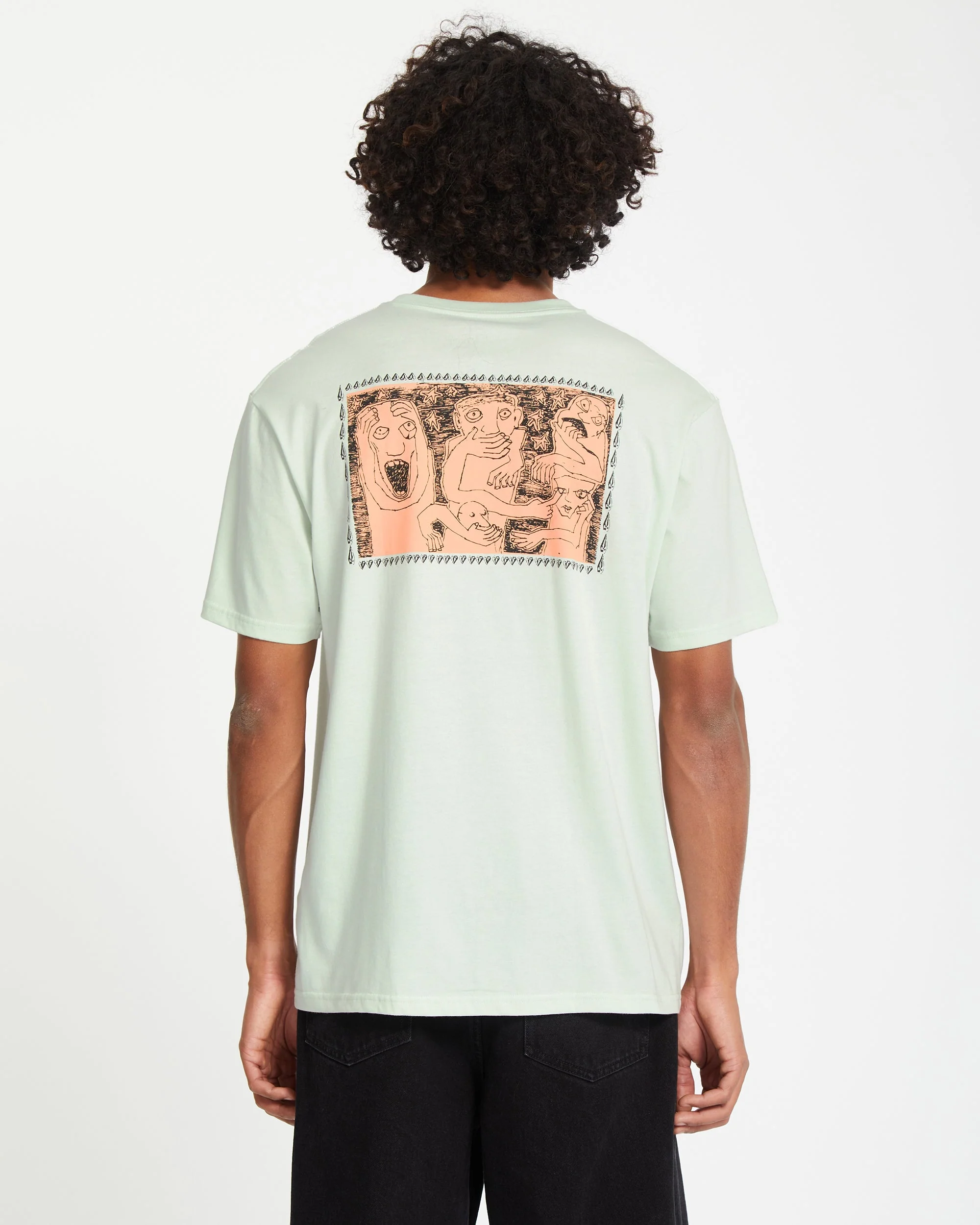 T-shirt Crazybal - CLOUD BLUE