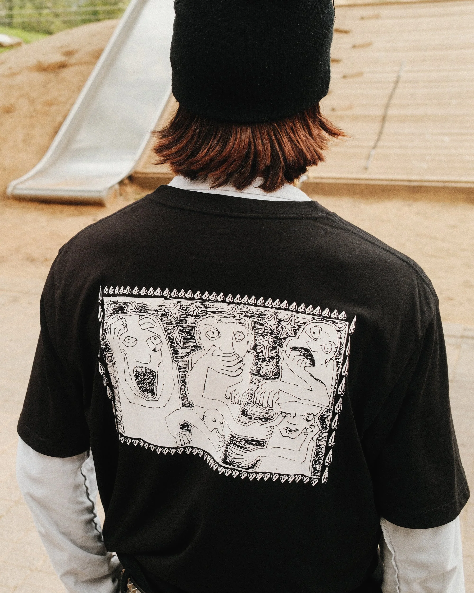 T-shirt Crazybal - BLACK - Image 5