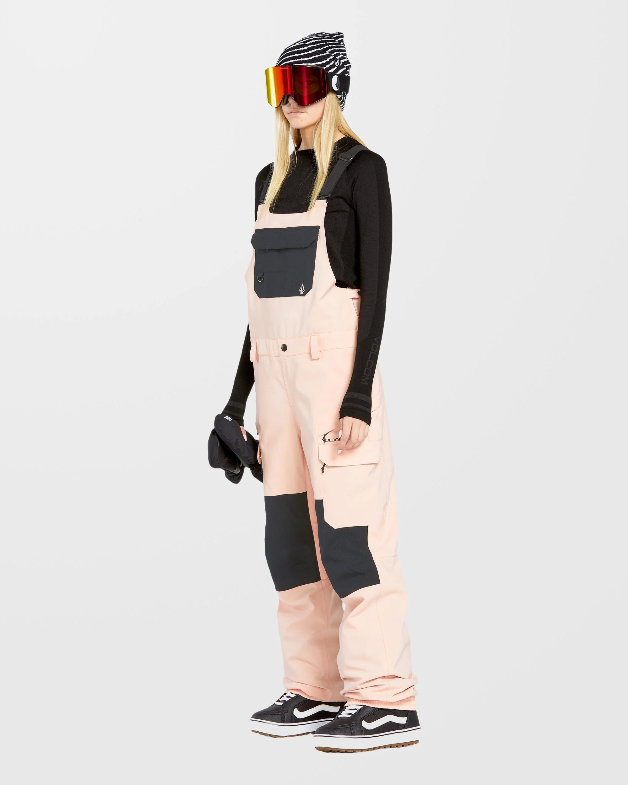 Combinaison Creston 3D Stretch Bib - Coral Haze - Image 3