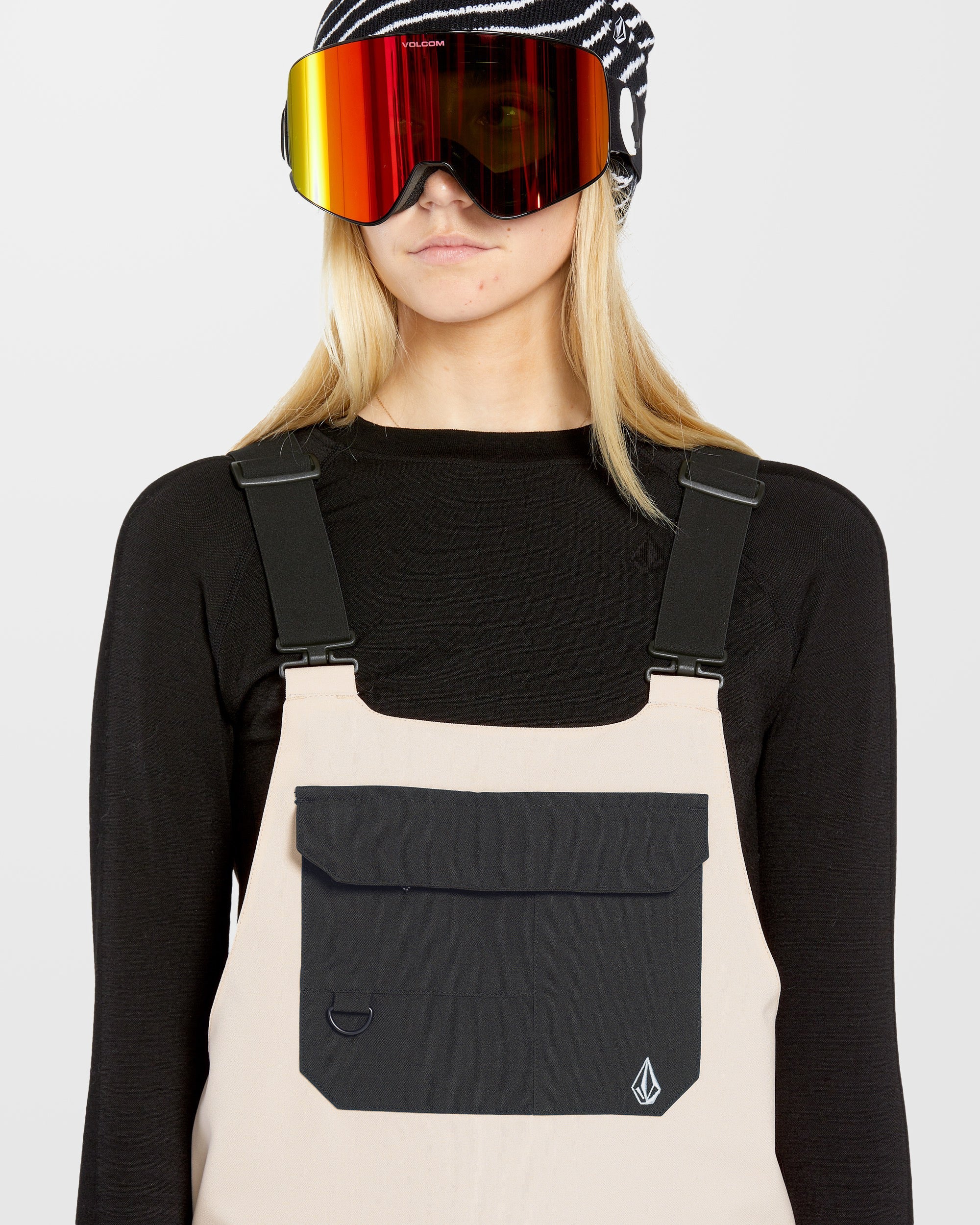 Combinaison Creston 3D Stretch Bib - Coral Haze - Image 7