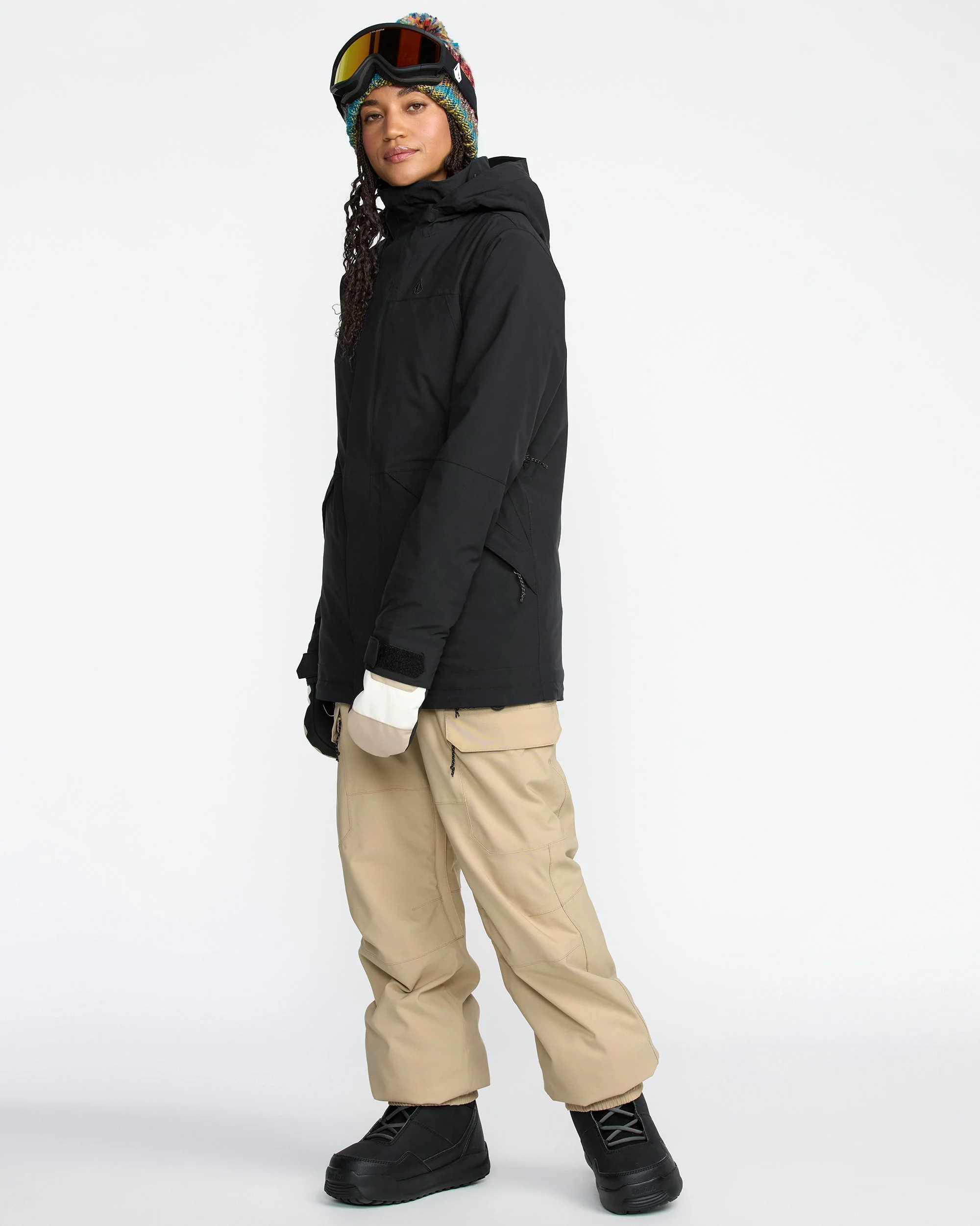 Salopette de Snow Creston 3D Stretch - Oatmeal - Image 3