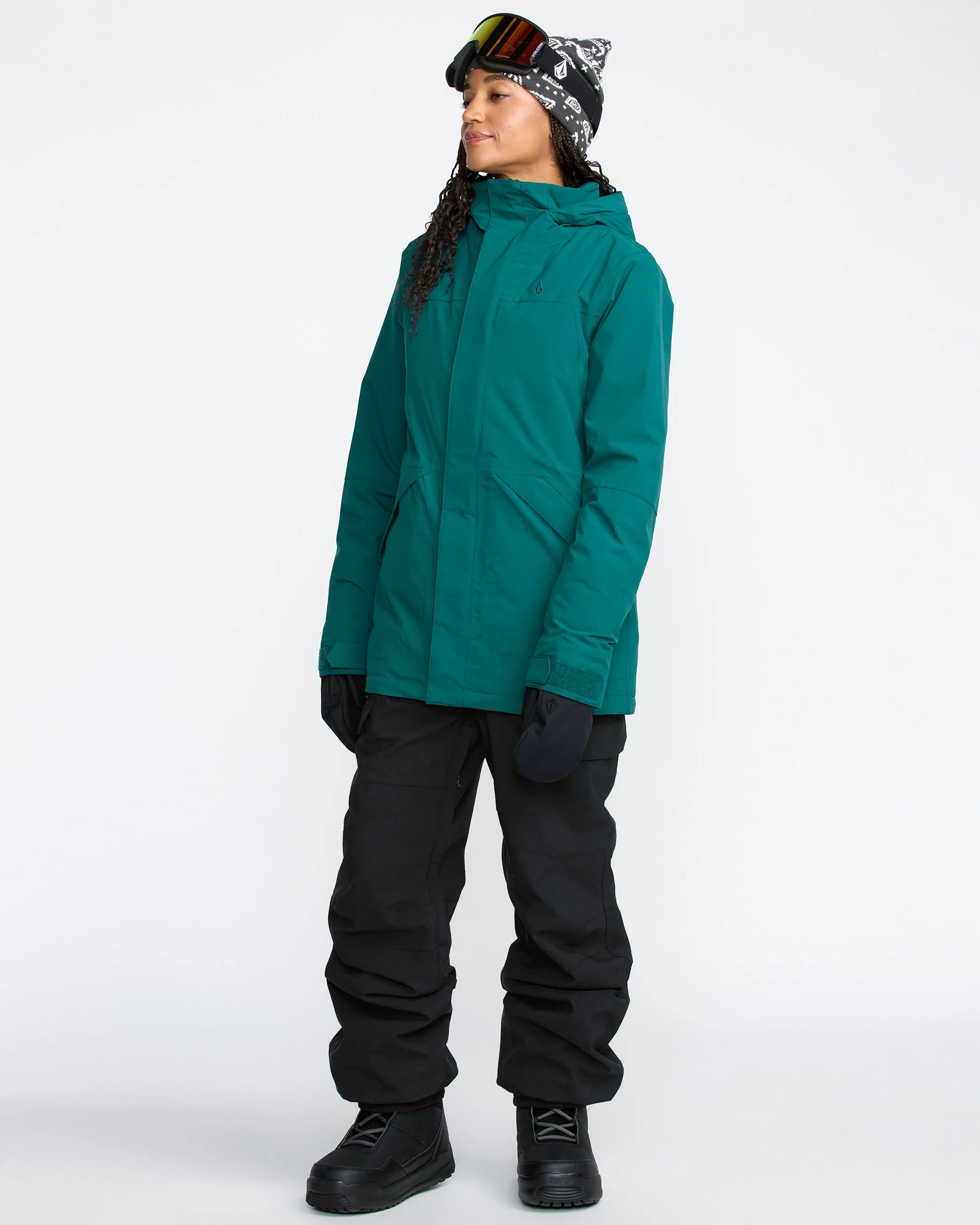 Salopette de snow Creston 3D Stretch - Black - Image 3