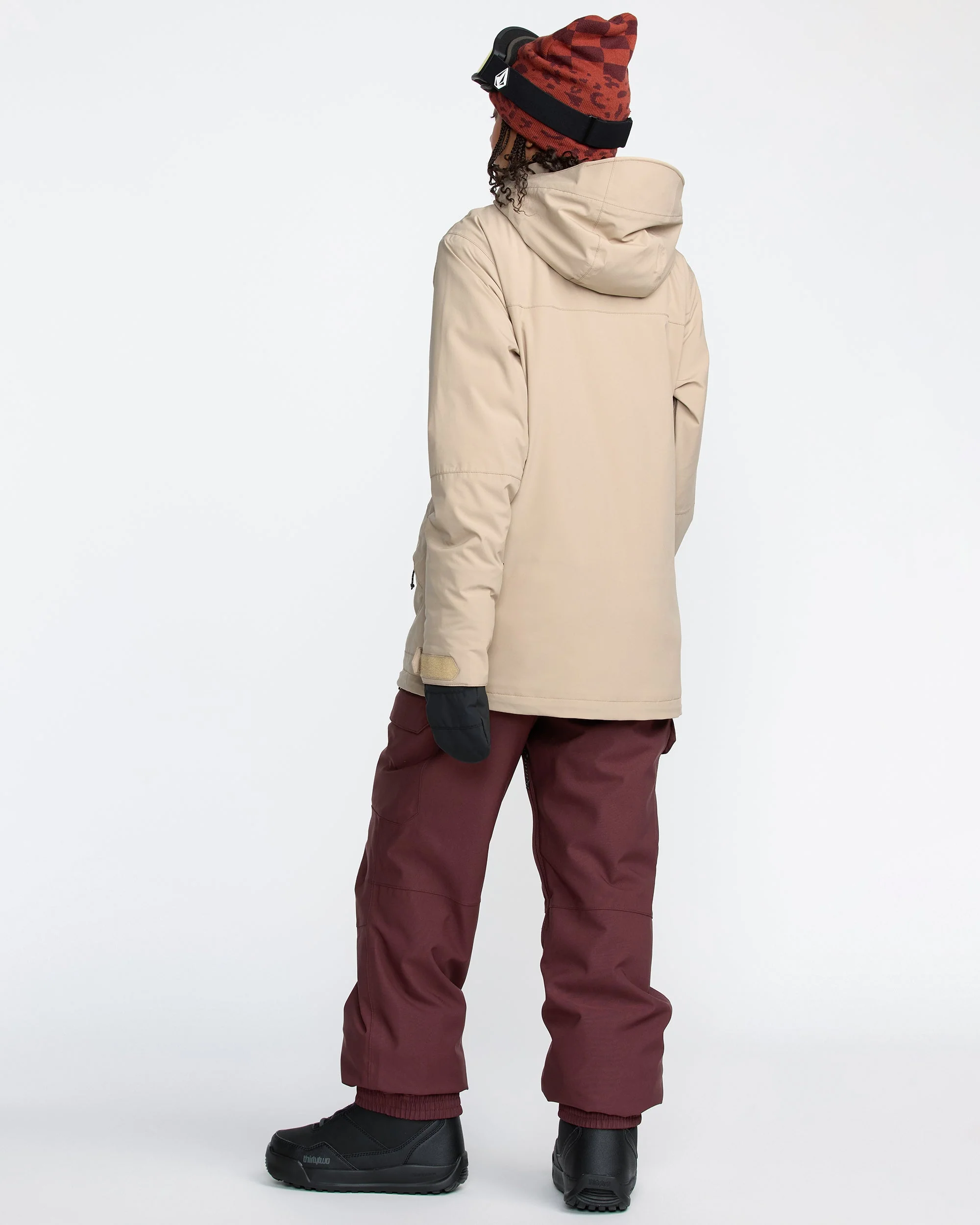 Salopette de Snow Creston 3D Stretch - Oxblood - Image 4