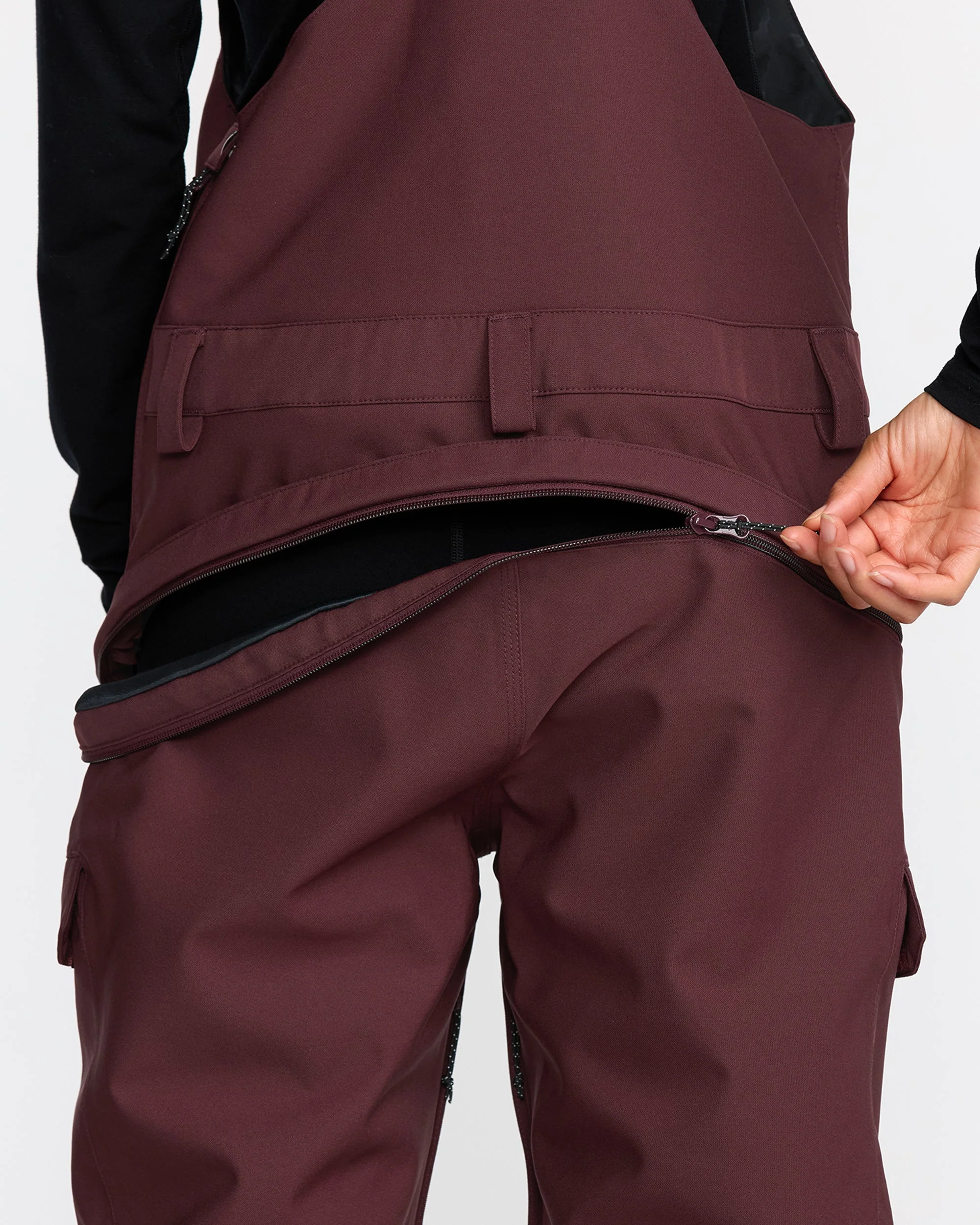 Salopette de Snow Creston 3D Stretch - Oxblood - Image 7