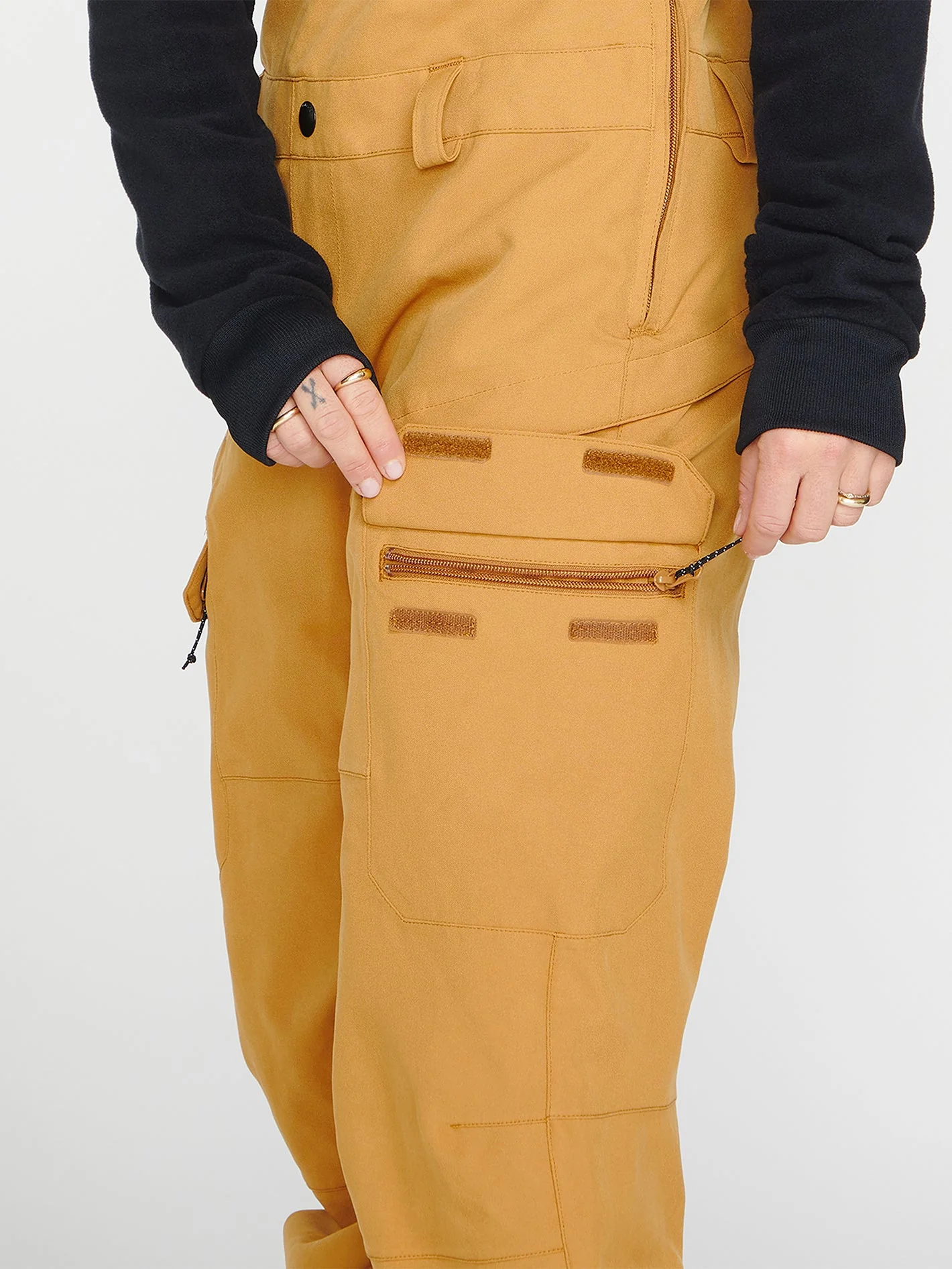 Salopette de snow Creston 3D Stretch - Caramel - Image 10