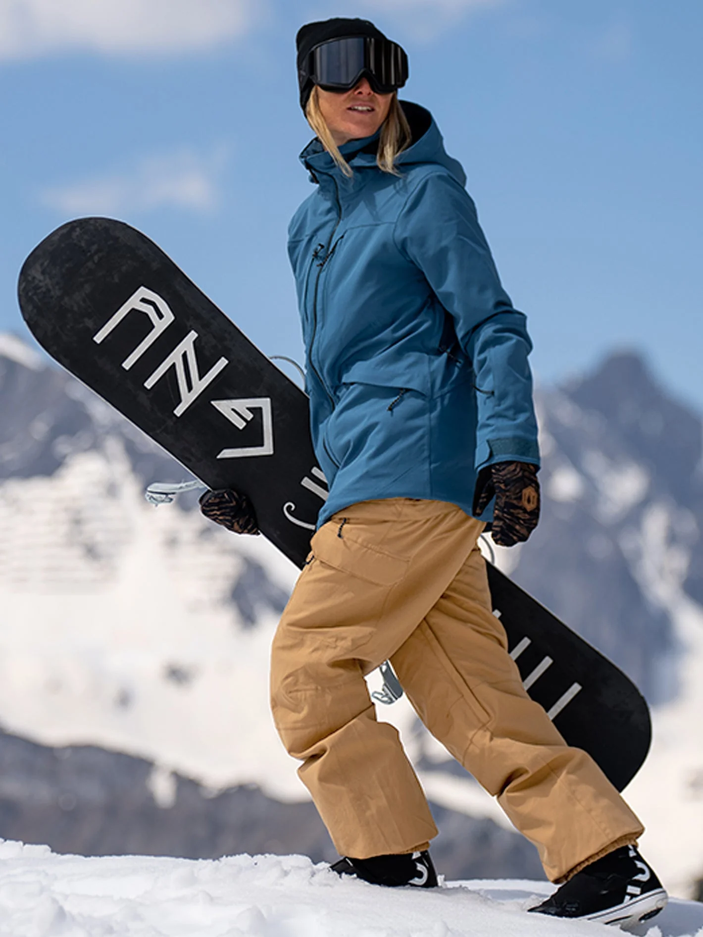 Salopette de snow Creston 3D Stretch - Caramel - Image 2