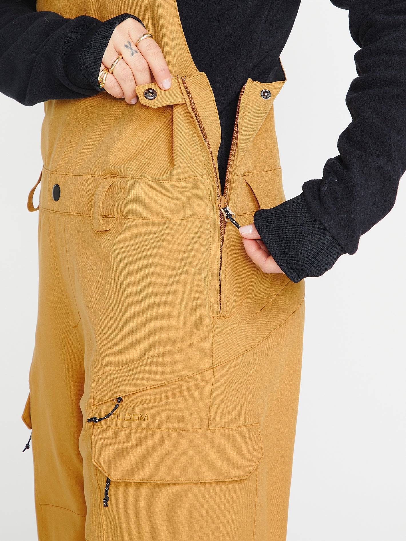 Salopette de snow Creston 3D Stretch - Caramel - Image 6