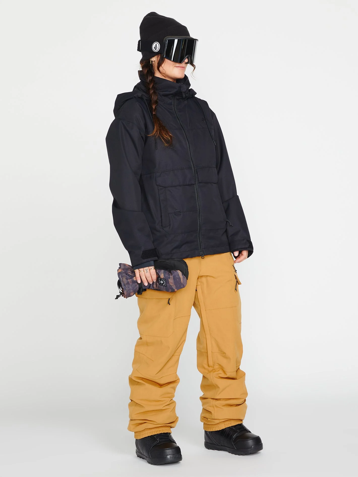 Salopette de snow Creston 3D Stretch - Caramel - Image 9