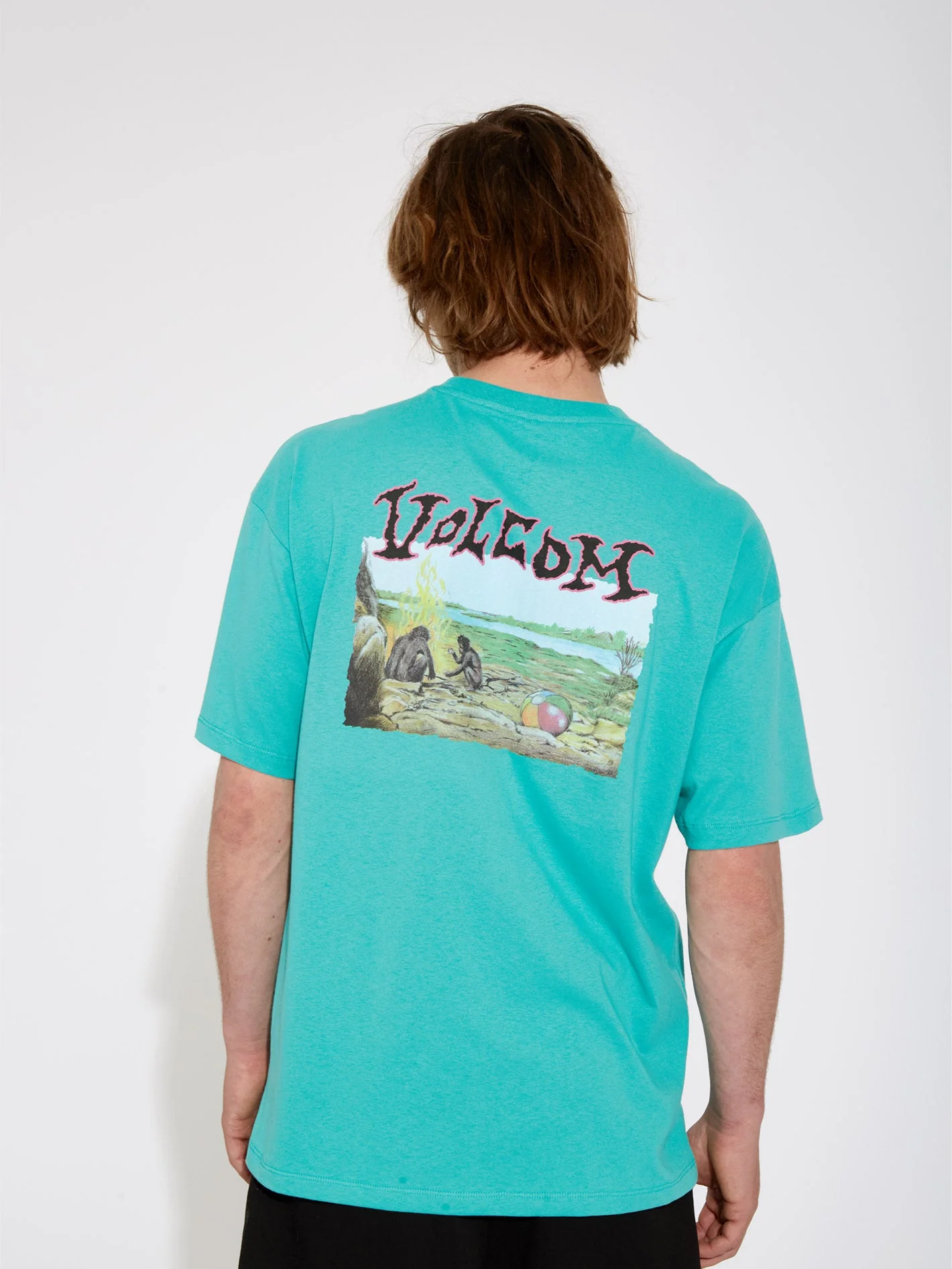 T-shirt Crossworld - TEMPLE TEAL
