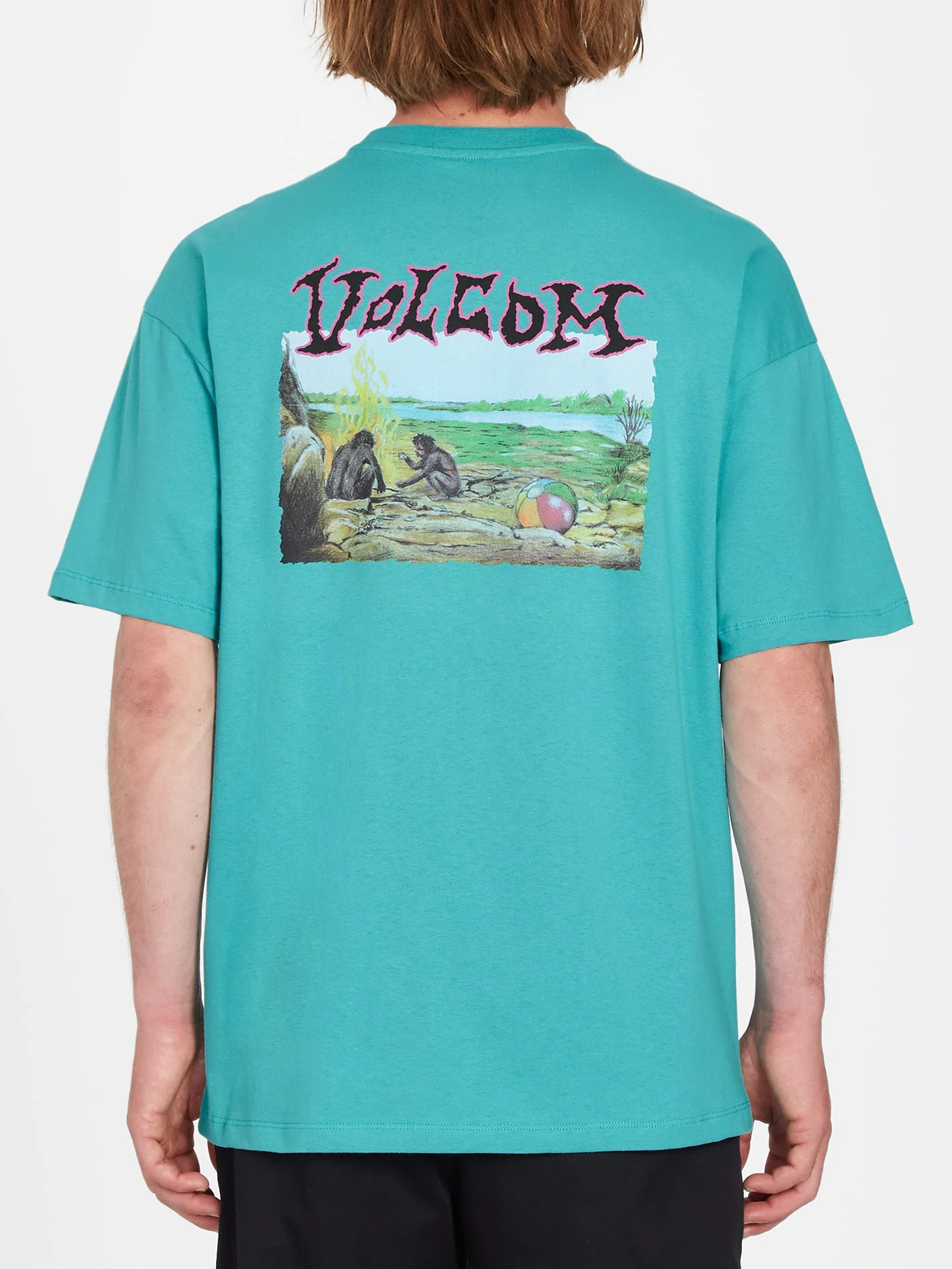 T-shirt Crossworld - TEMPLE TEAL - Image 2