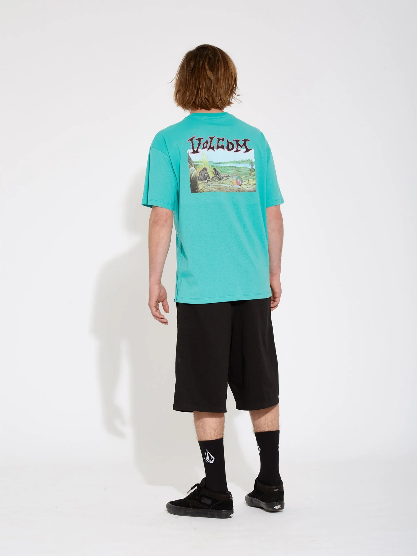 T-shirt Crossworld - TEMPLE TEAL - Image 4