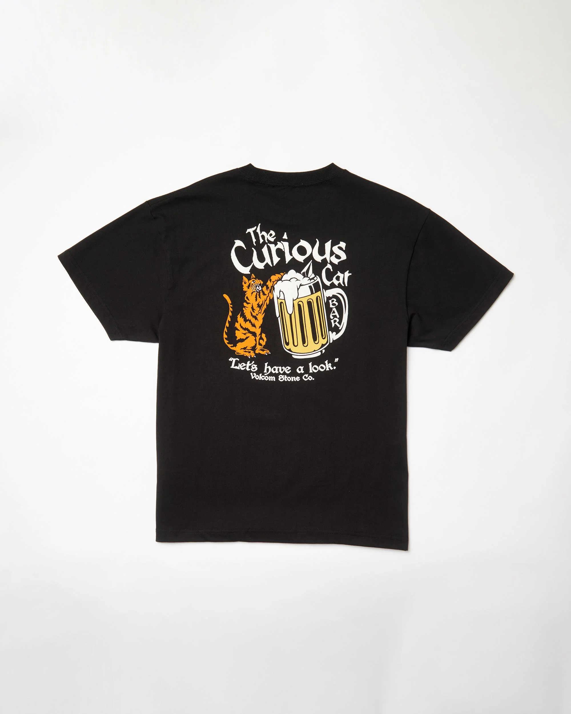 T-shirt Curious Cat - BLACK - Image 11