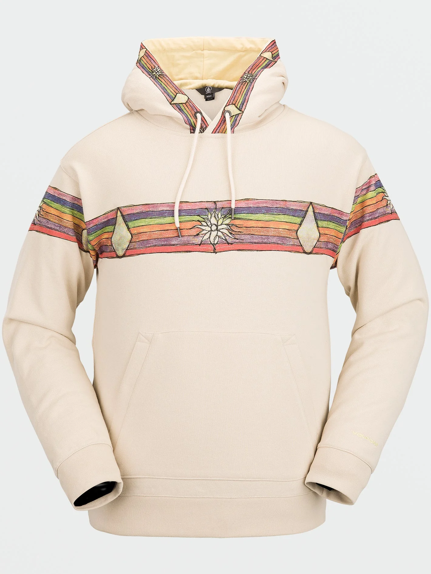 Sweat à capuche D.I. Fleece - Off White - Image 2