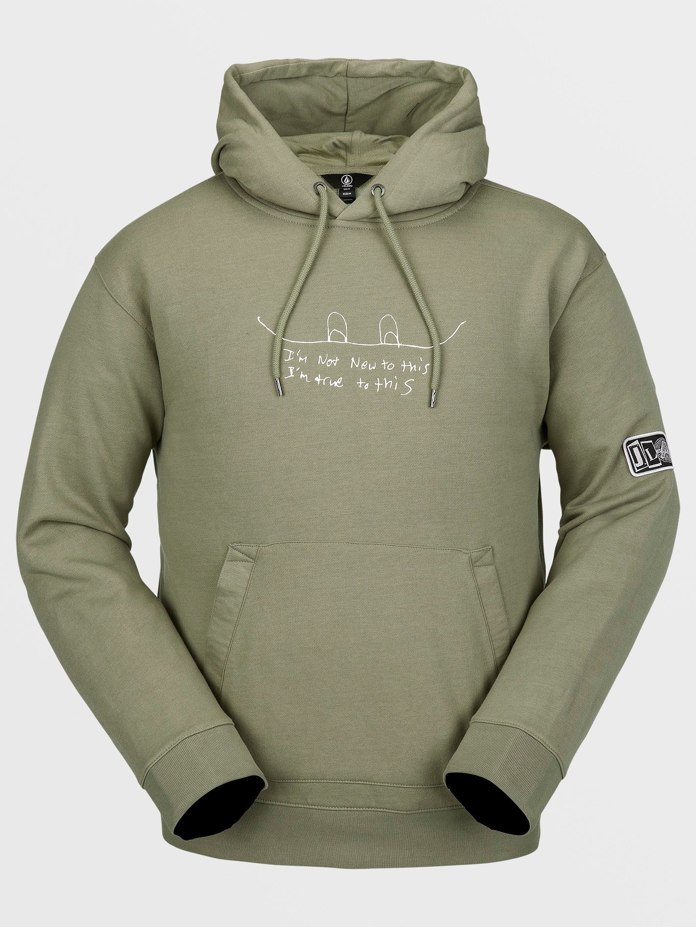 Sweat à capuche D.I. - LIGHT MILITARY - Image 6