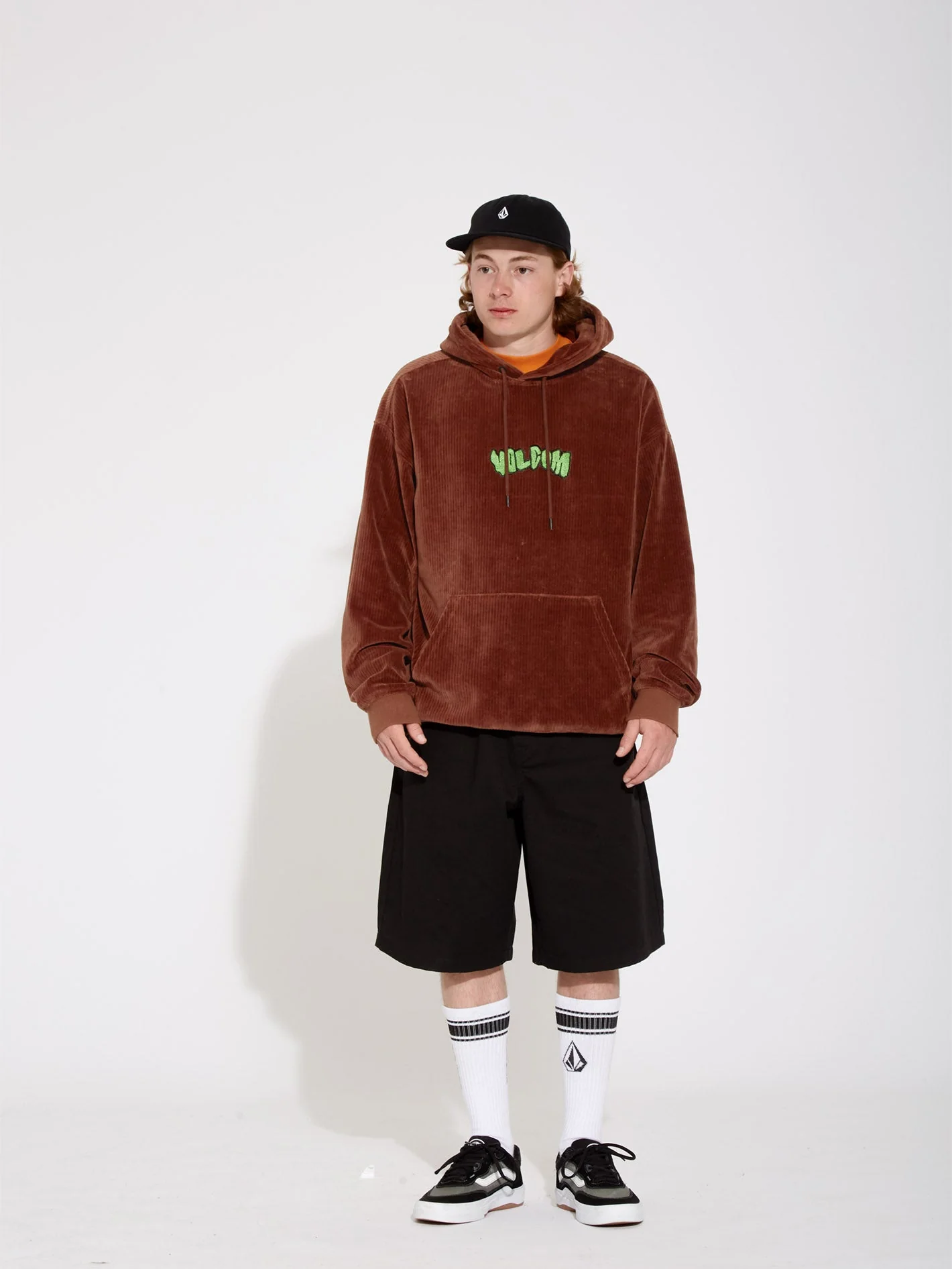Sweat à capuche Distone - BURRO BROWN