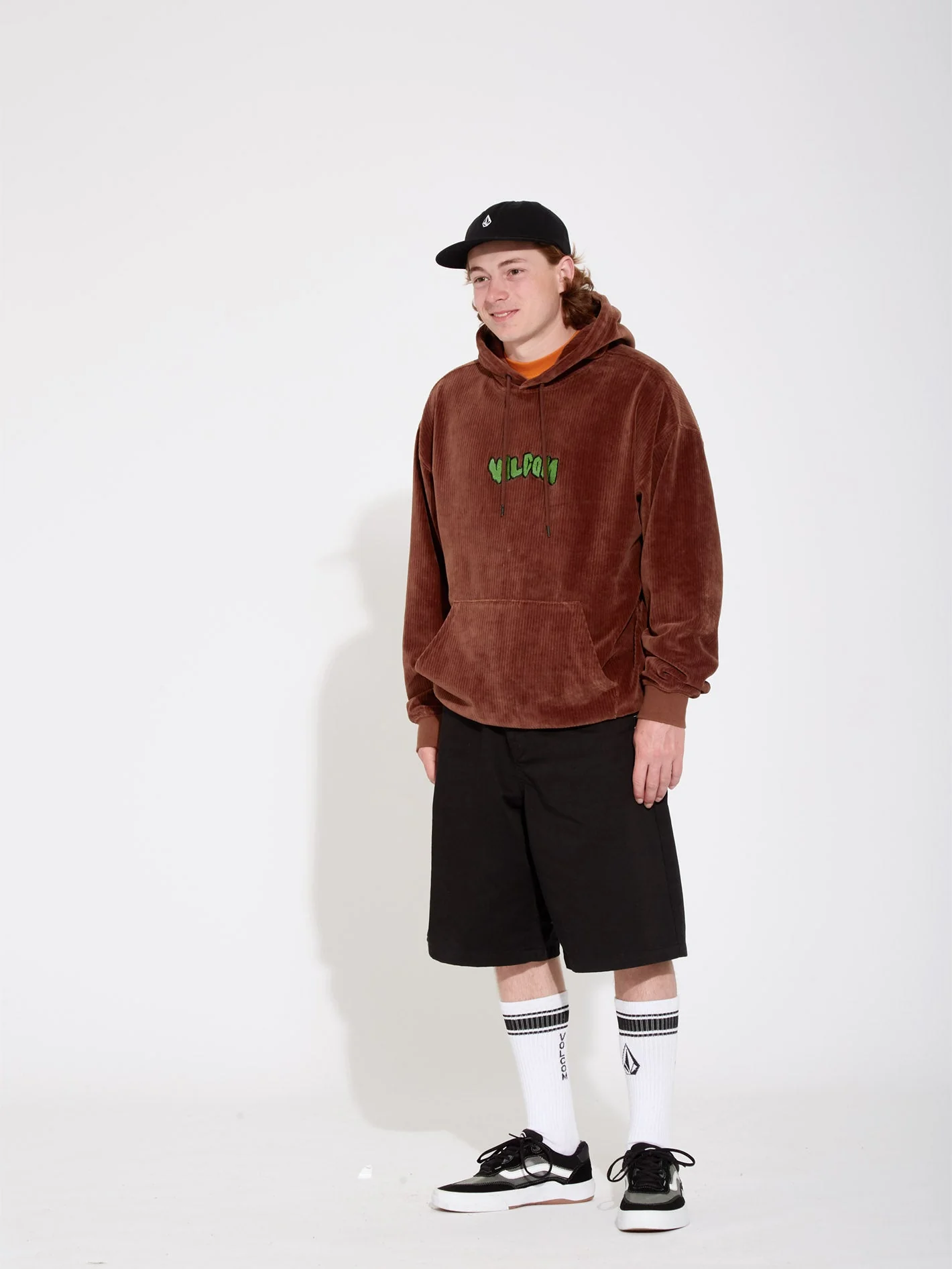 Sweat à capuche Distone - BURRO BROWN - Image 3