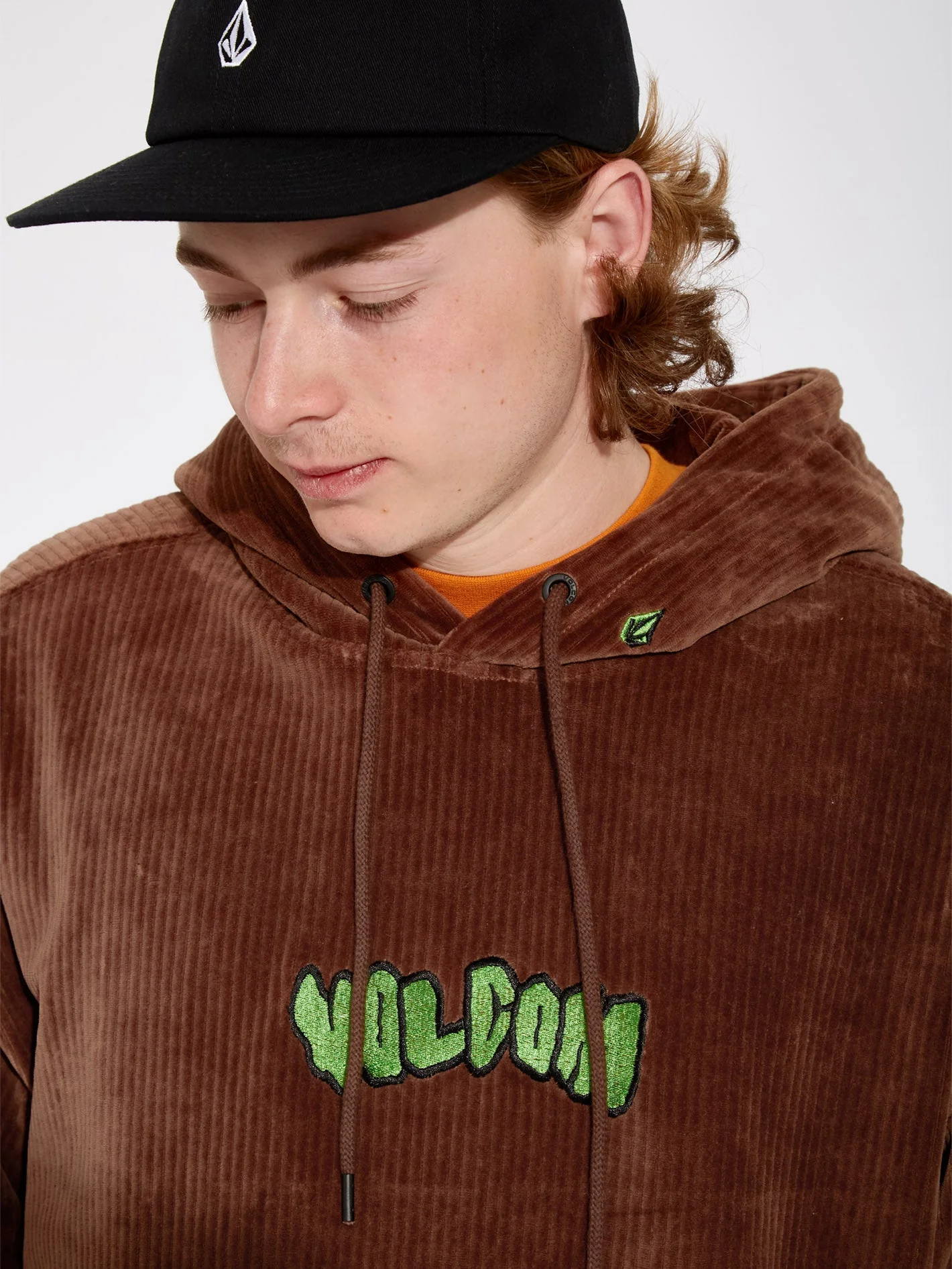Sweat à capuche Distone - BURRO BROWN - Image 4