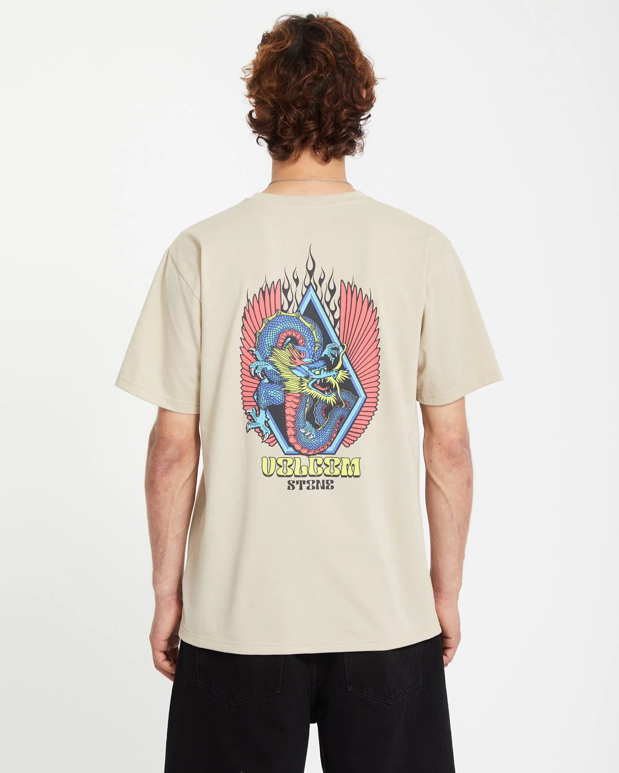 T-shirt Draggin Stone - LIGHT KHAKI